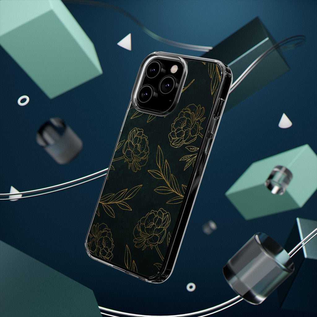 Floral Pattern Clear Cases