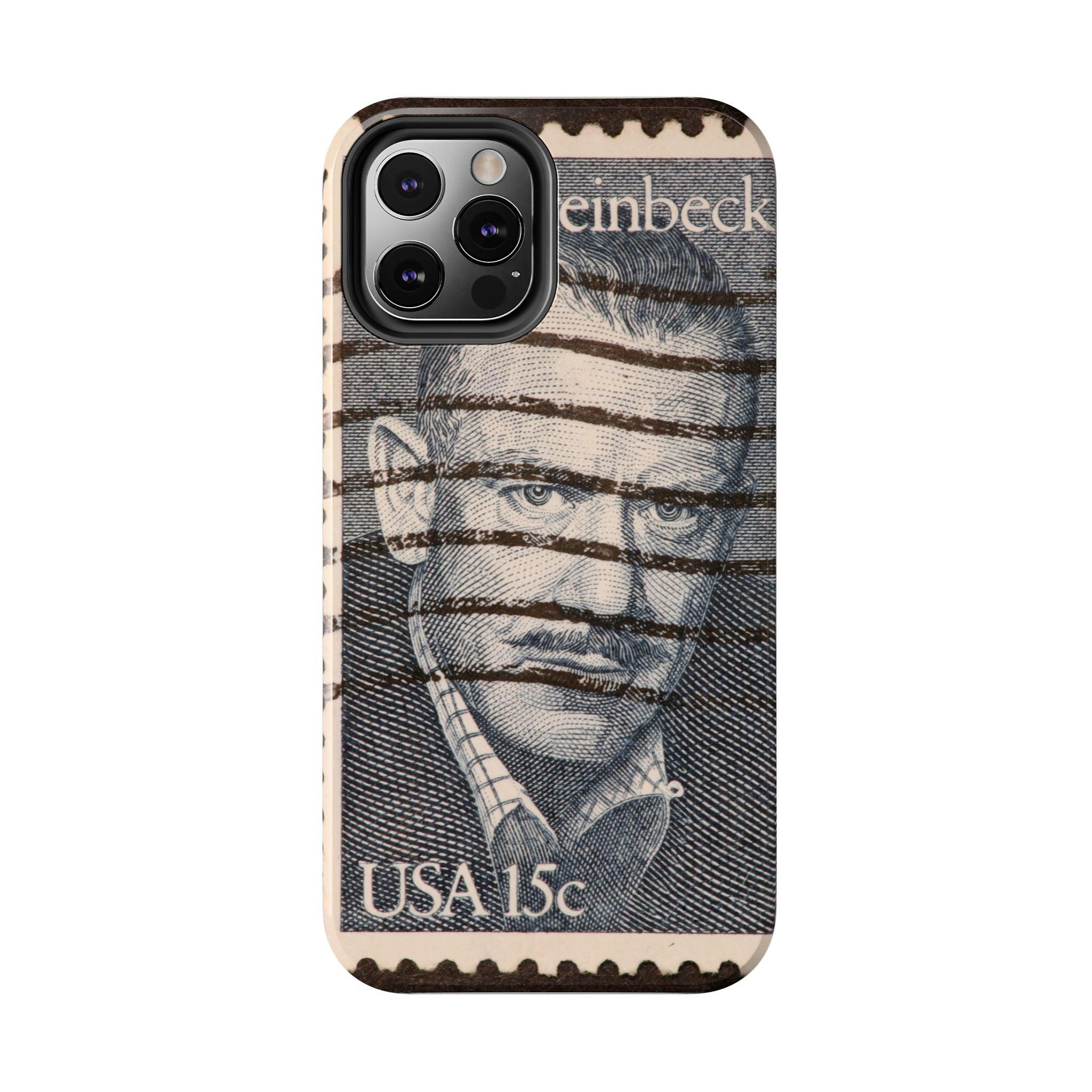 John Steinbeck USA 15c Printed Tough Phone Case for iPhone - Literary Tribute Design