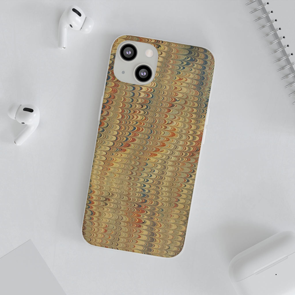 Golden Fall Neutrals Italian Marbled Design Stylish Phone Cases