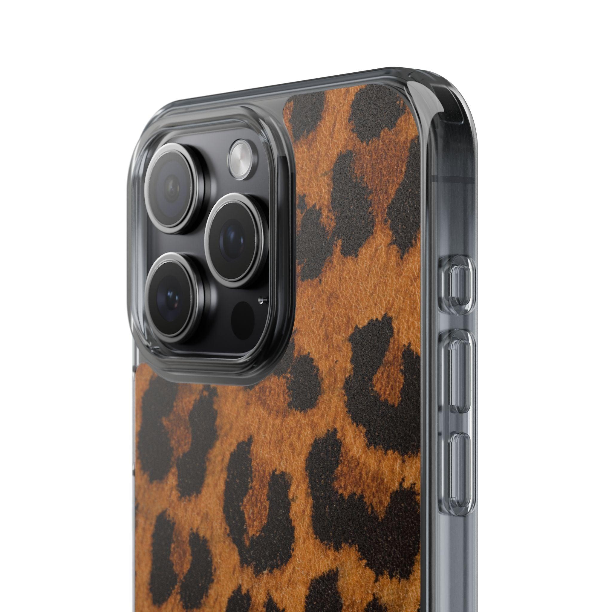 Clear Cases Cheeta Print