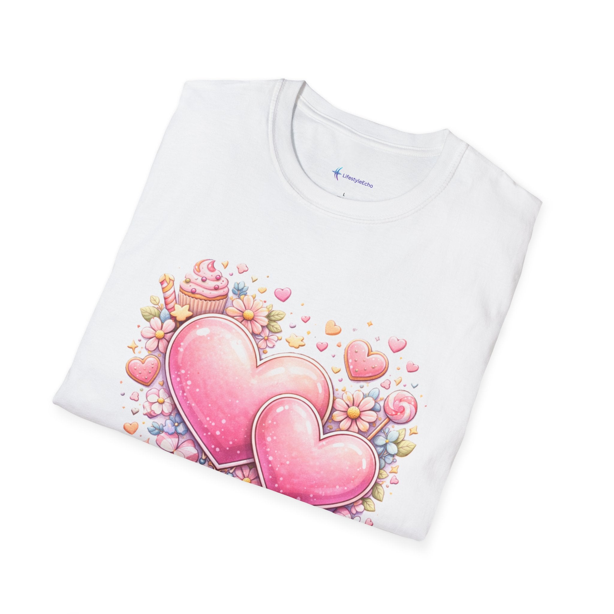 Boho Heart Tee - Bohemian Hearts Graphic T-Shirt