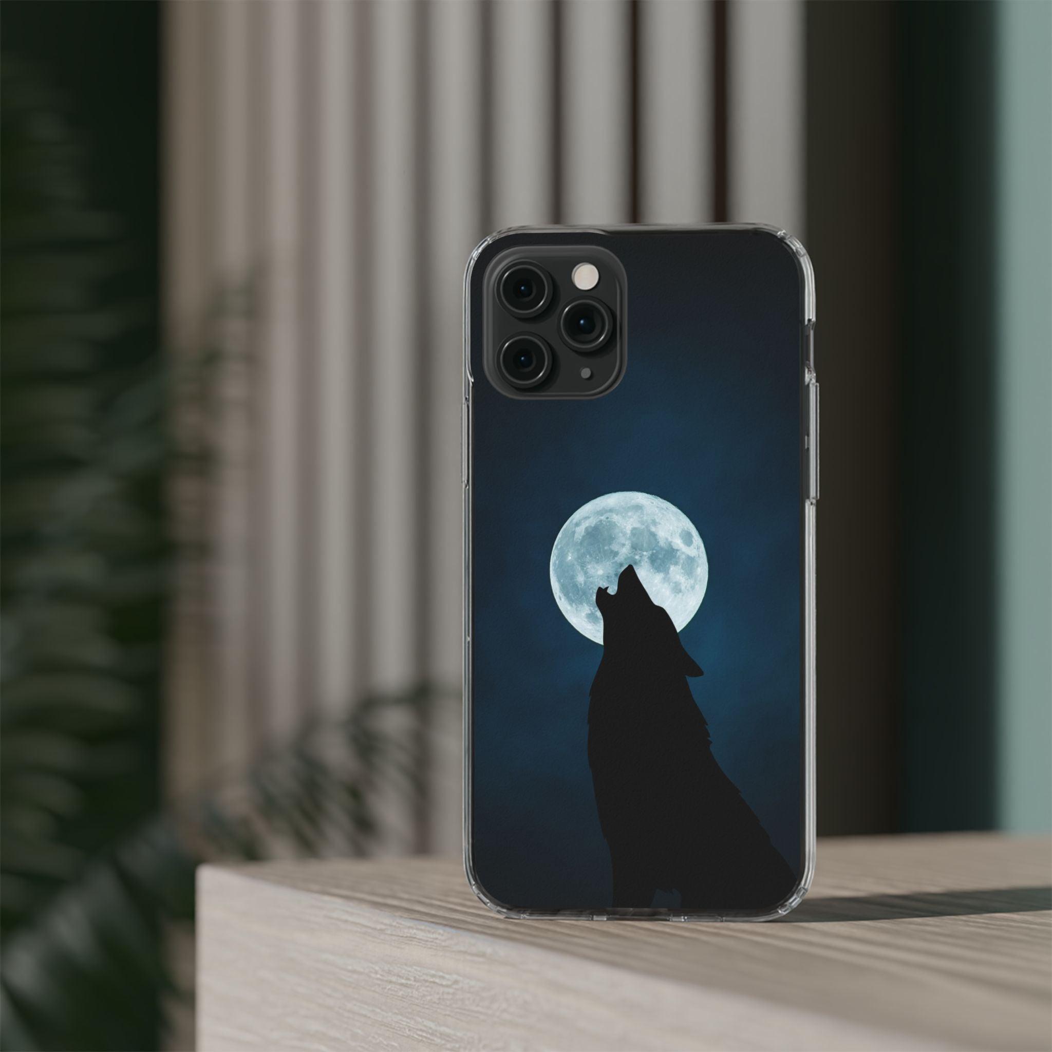 Full Moon and Wolf Clear Cases