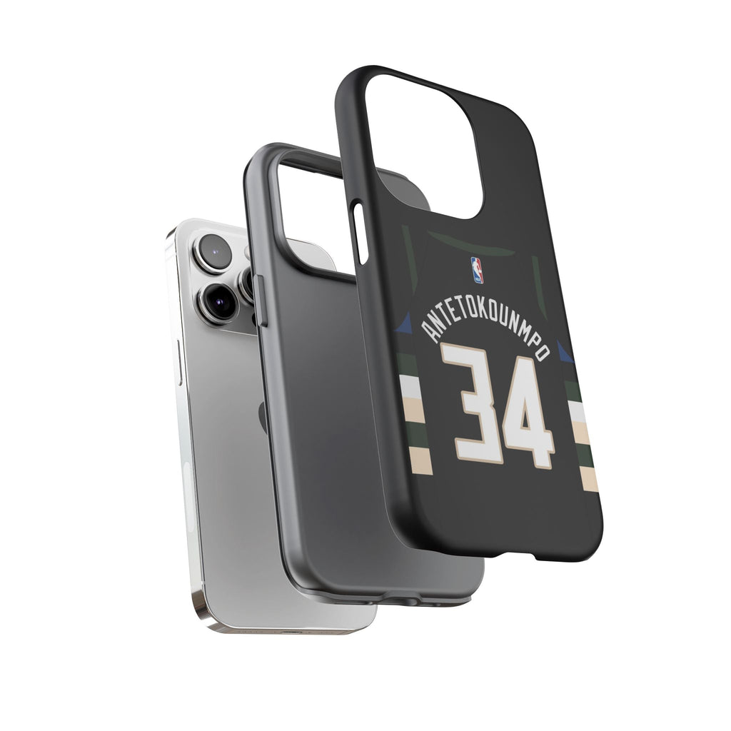 Giannis Antetokounmpo Force Drive Edition – Heavy-Duty ShockGuard Layers, Athletic Slim Fit | iPhone 8–16 Pro Max & Samsung S10–S25 Ultra Supported