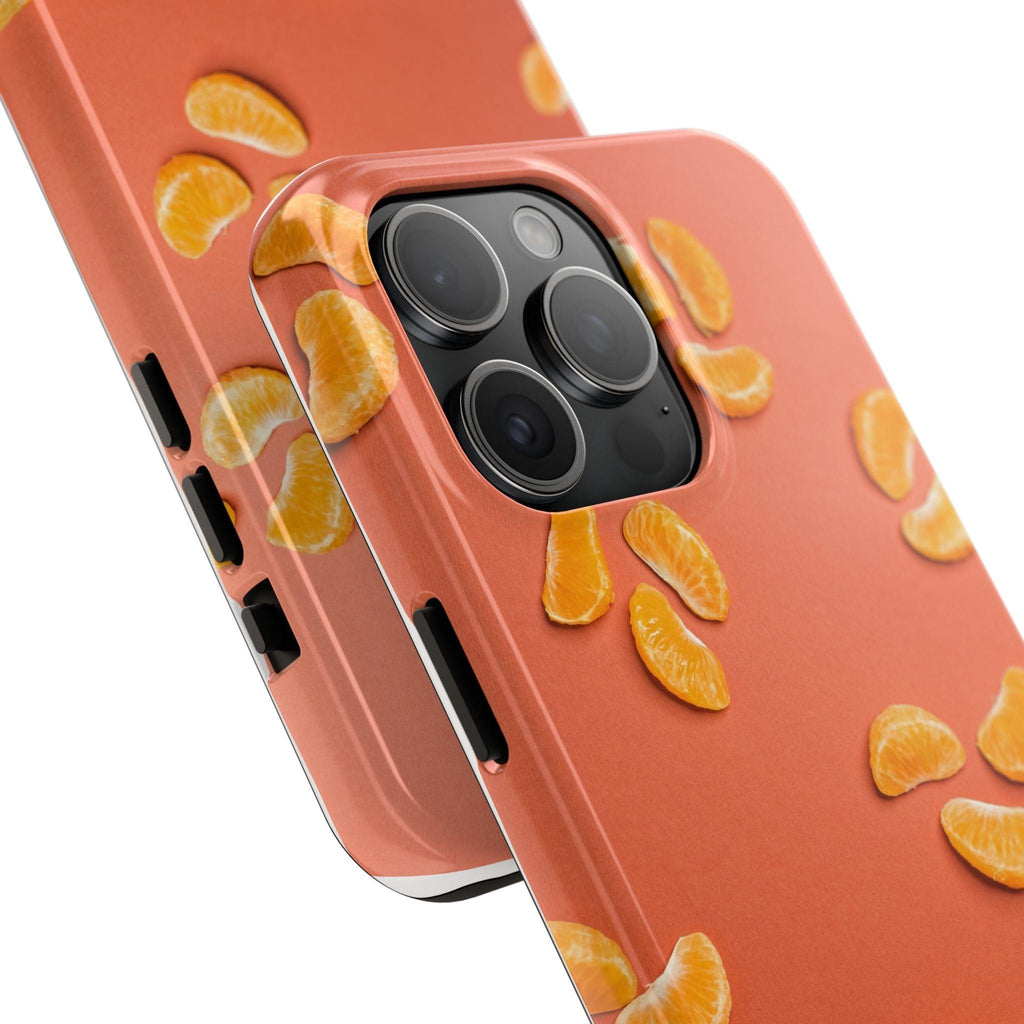 Peal Oranges printed Tough Phone Cases