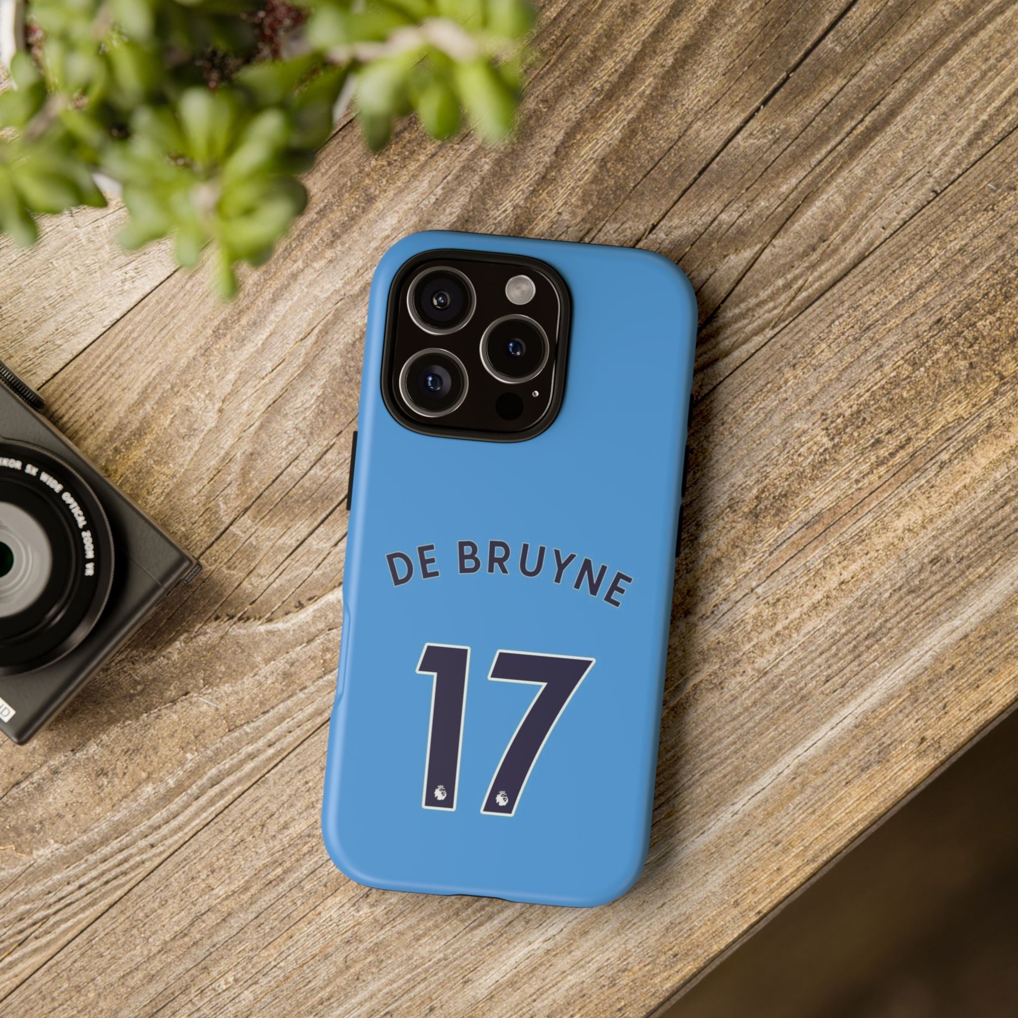Kevin De Bruyne VisionGuard – Enhanced Protection & Sleek Design | Fits iPhone 8–16 Pro Max & Galaxy S10–S25 Ultra