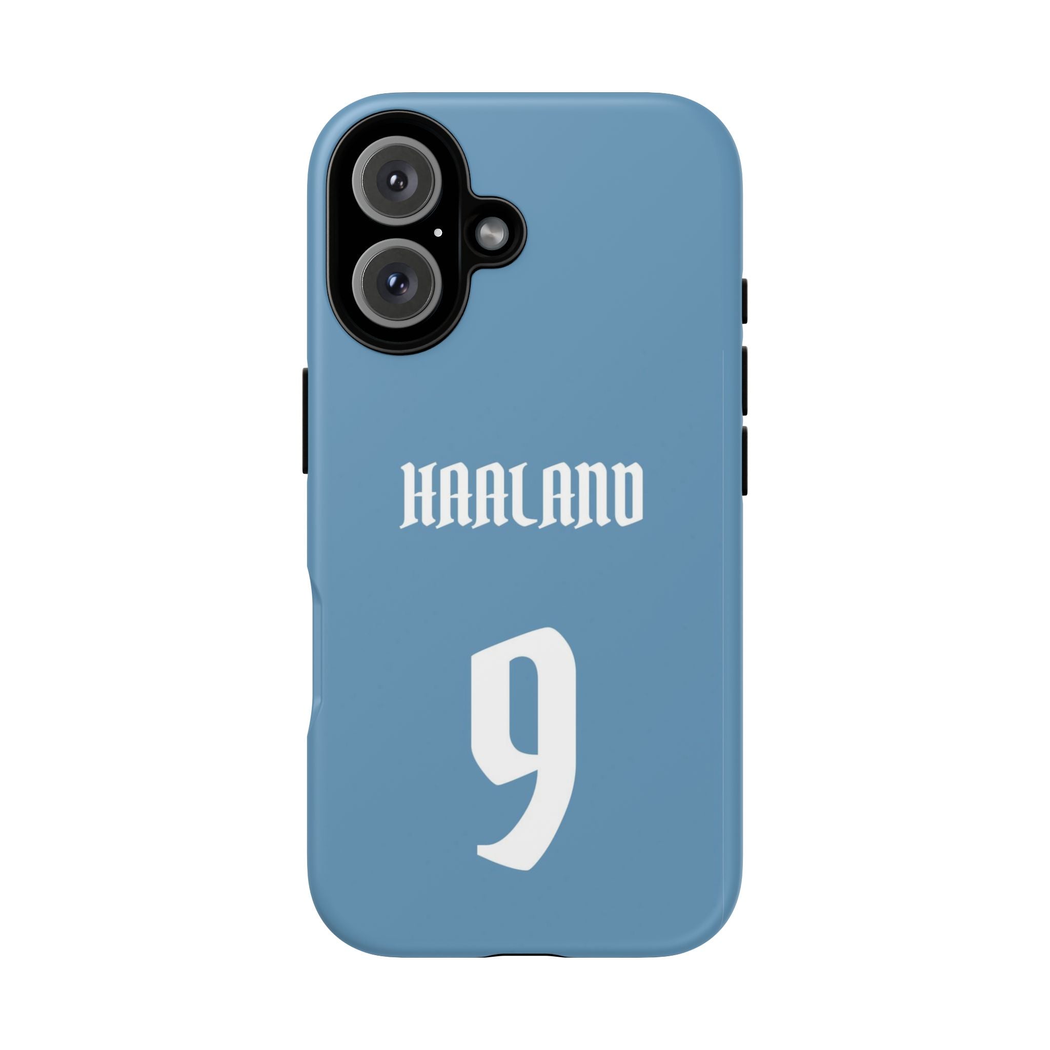 Erling Haaland PowerStrike – Rugged Dual-Layer Protection & Slim Profile | Compatible with iPhone 8 to 16 Pro Max & Samsung Galaxy S10 to S25 Ultra