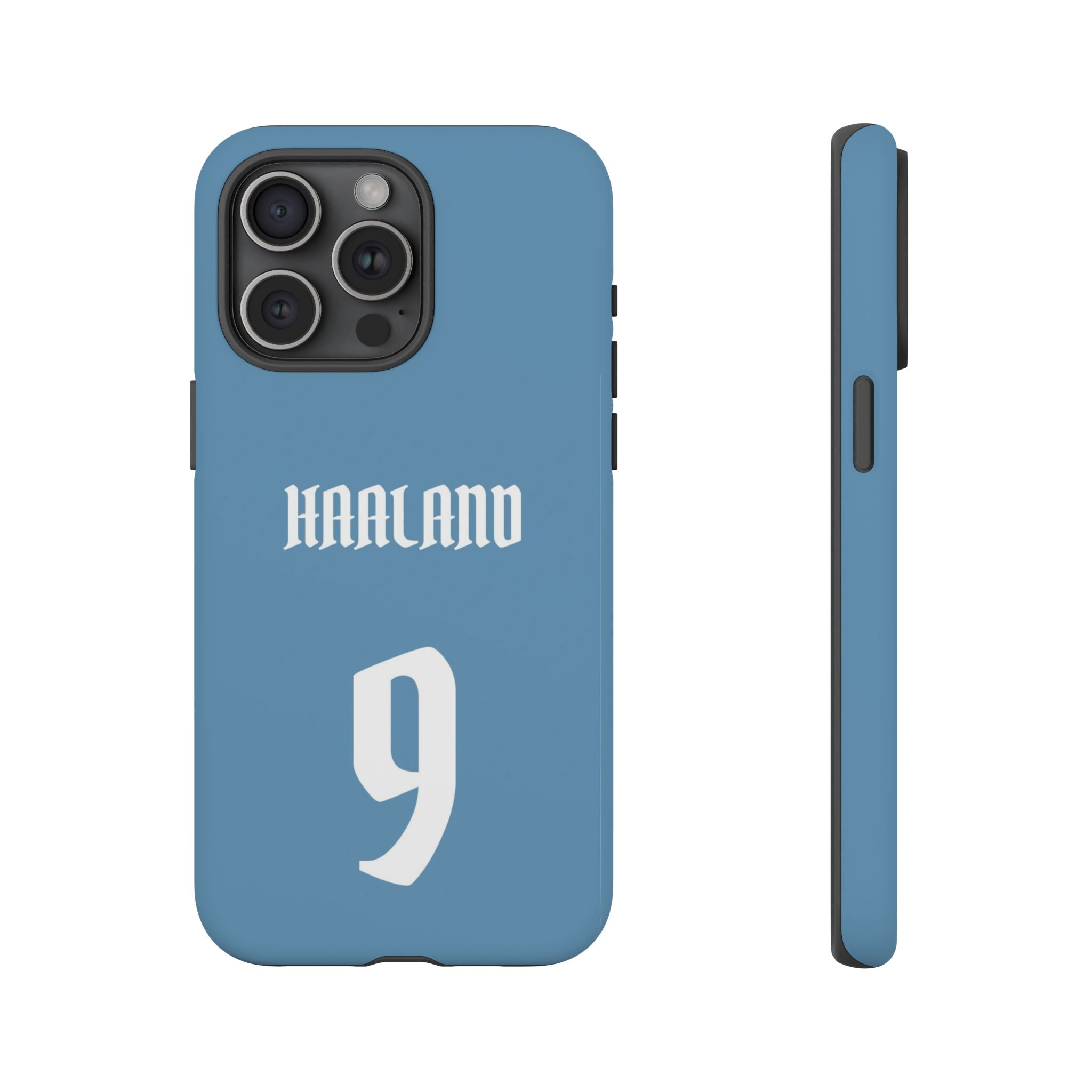 Erling Haaland PowerStrike – Rugged Dual-Layer Protection & Slim Profile | Compatible with iPhone 8 to 16 Pro Max & Samsung Galaxy S10 to S25 Ultra