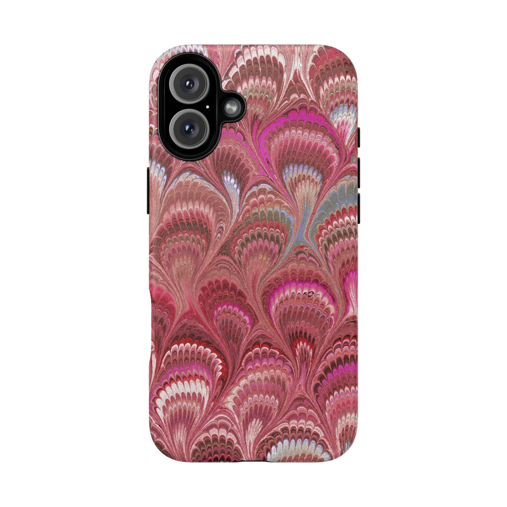Shades of Pink Marbled Phone Case —  Dual Layer - Tough Protective Phone Cover