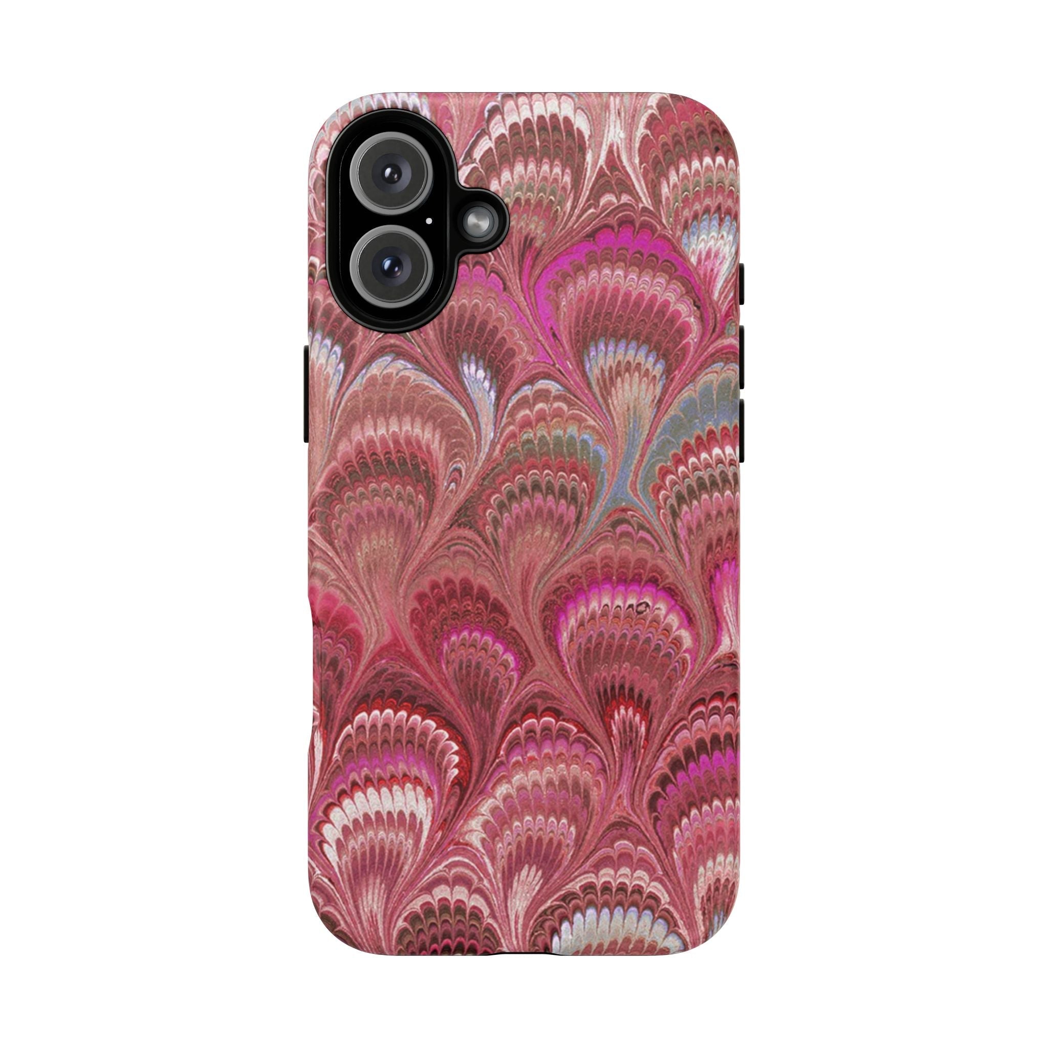 Shades of Pink Marbled Phone Case —  Dual Layer - Tough Protective Phone Cover