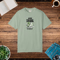 Relaxed Fit Tee - Earth Leaves Cozy Comfort Colors - DipaliZ