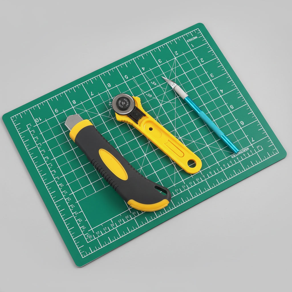 A5 Self-Healing Cutting Mat 8" x 6" – Double-Sided 5-Layer Craft Mat for Sewing, Quilting & DIY Projects