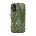 Deep Green Marble Italian Durable Phone Case