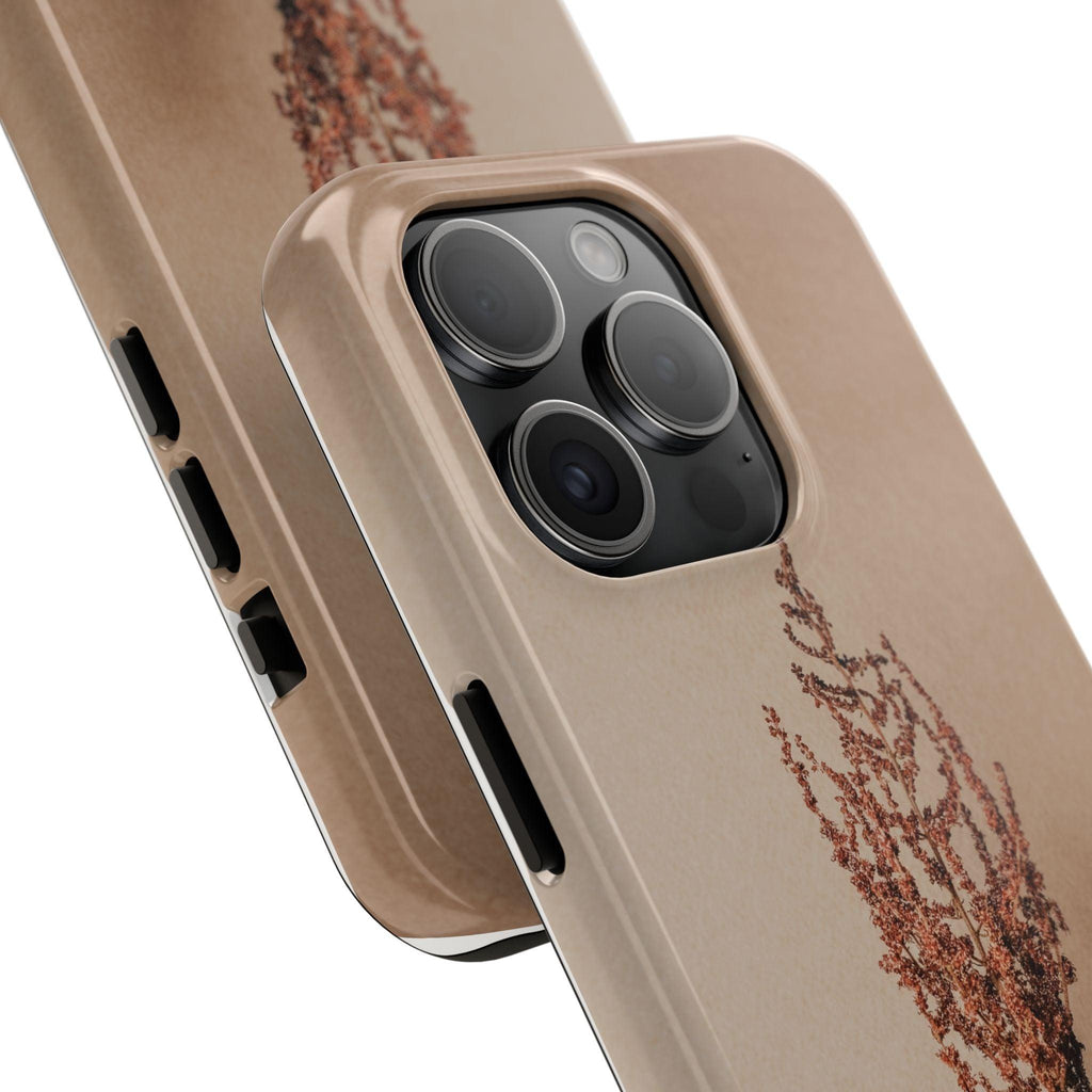 Brown Dry Leaf Tough Phone Cases