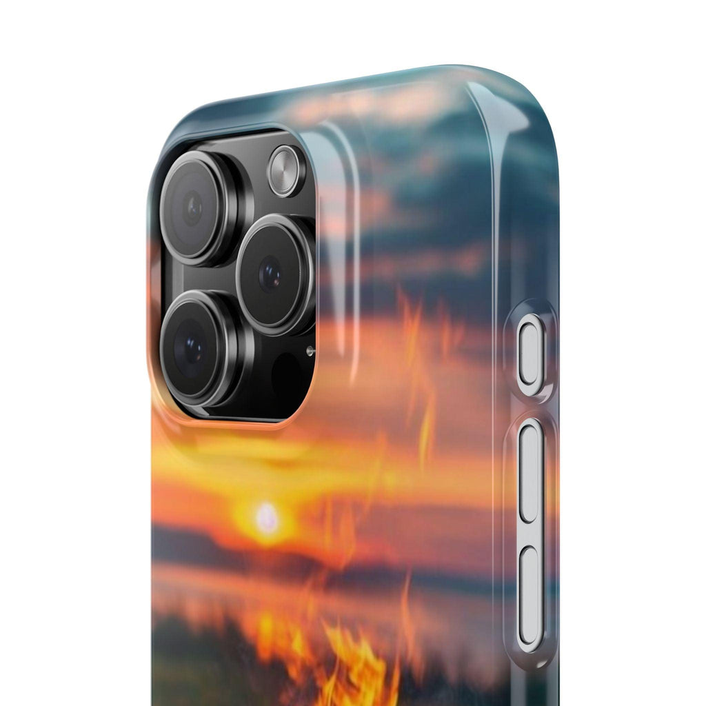 Woodland Fire Phone Case – Warmth of Nature’s Blaze on Your Device