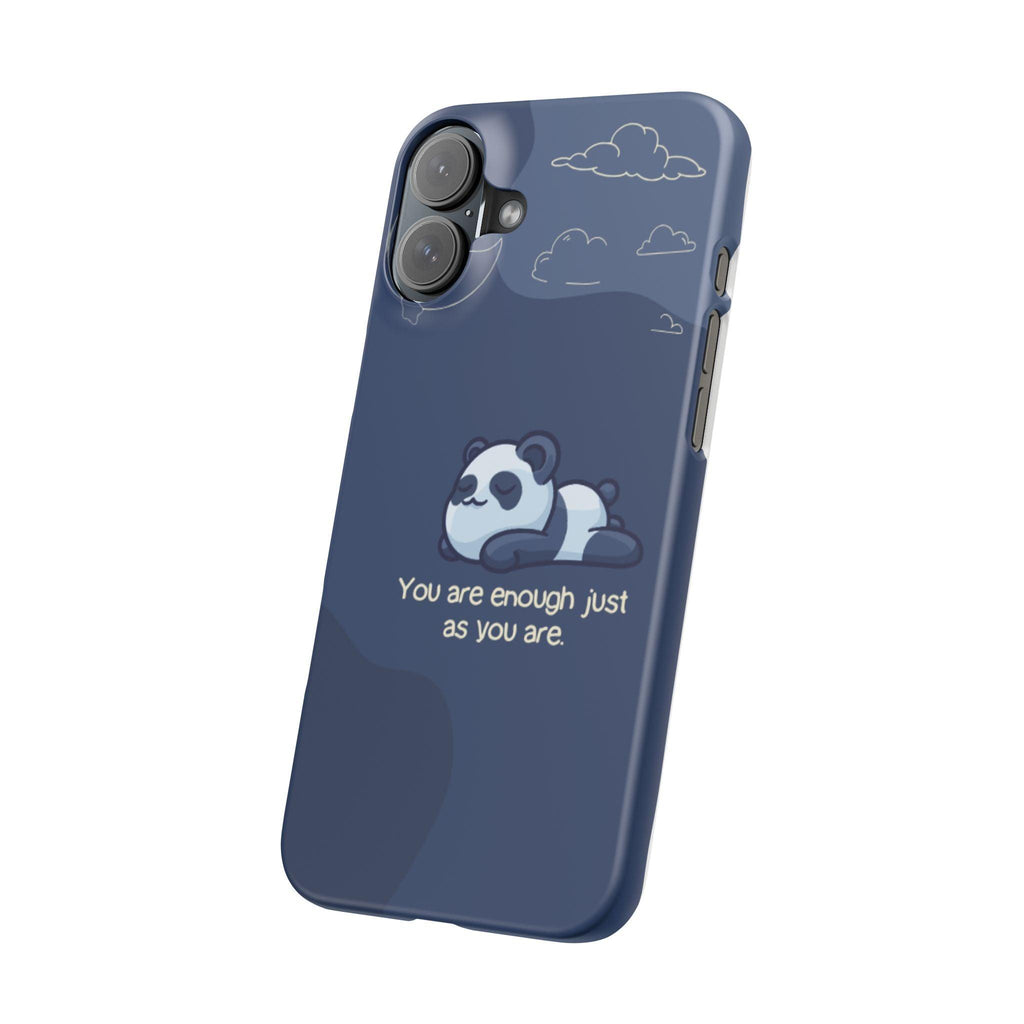 Panda Dreams Phone Case – Cozy Vibes & Inspiring Words