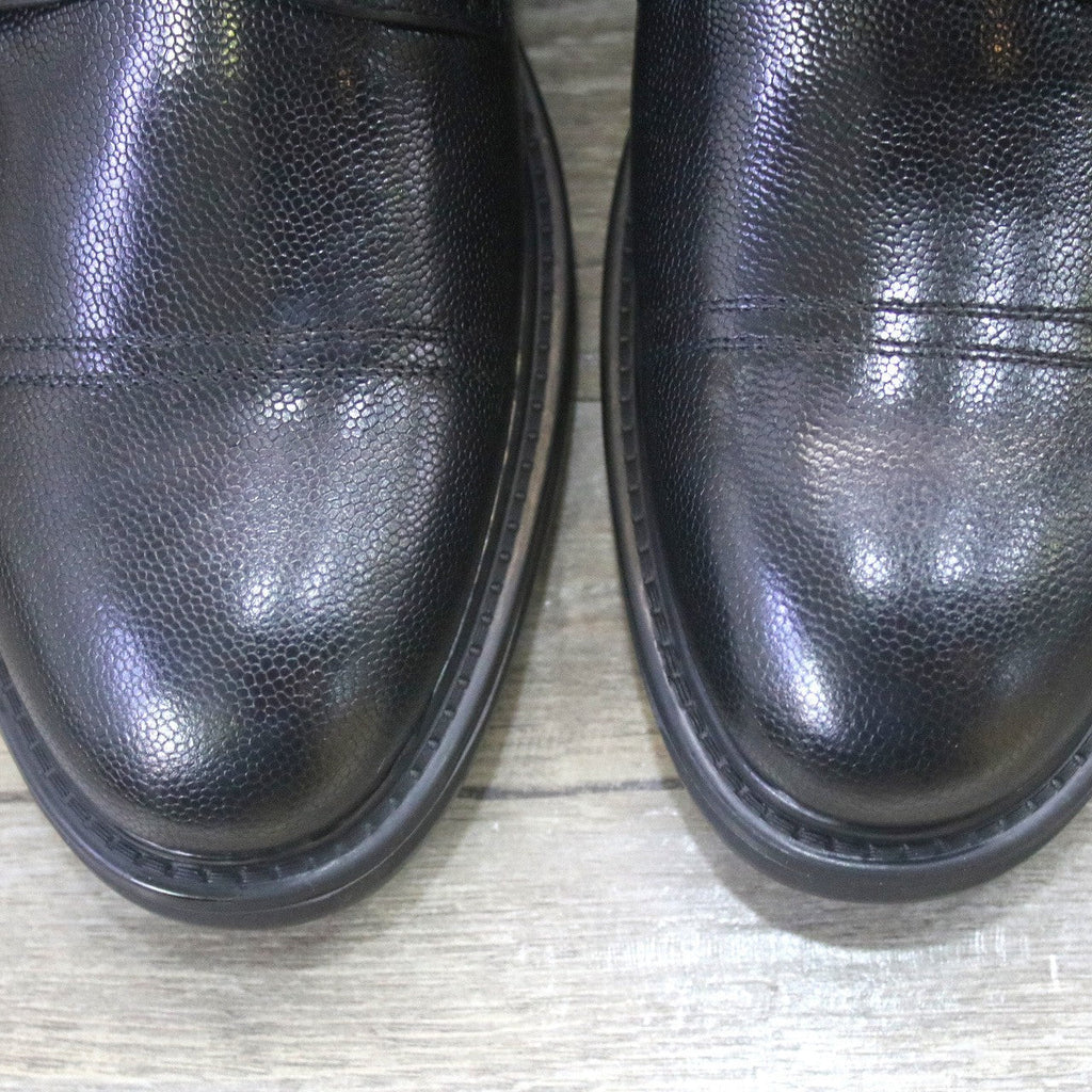 New Black Round Toe Formal Men's Leather Boots
