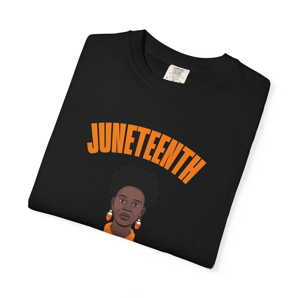 Juneteenth Black History Cotton Tee - Resilience Design - DipaliZ