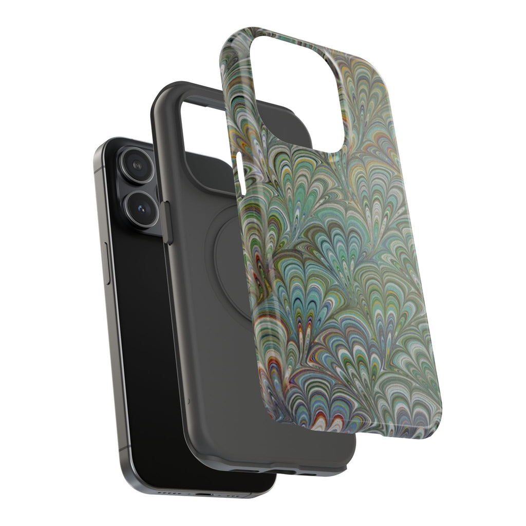 Italian Peacock Green Highly Durable Phone Case for Apple + Samsung