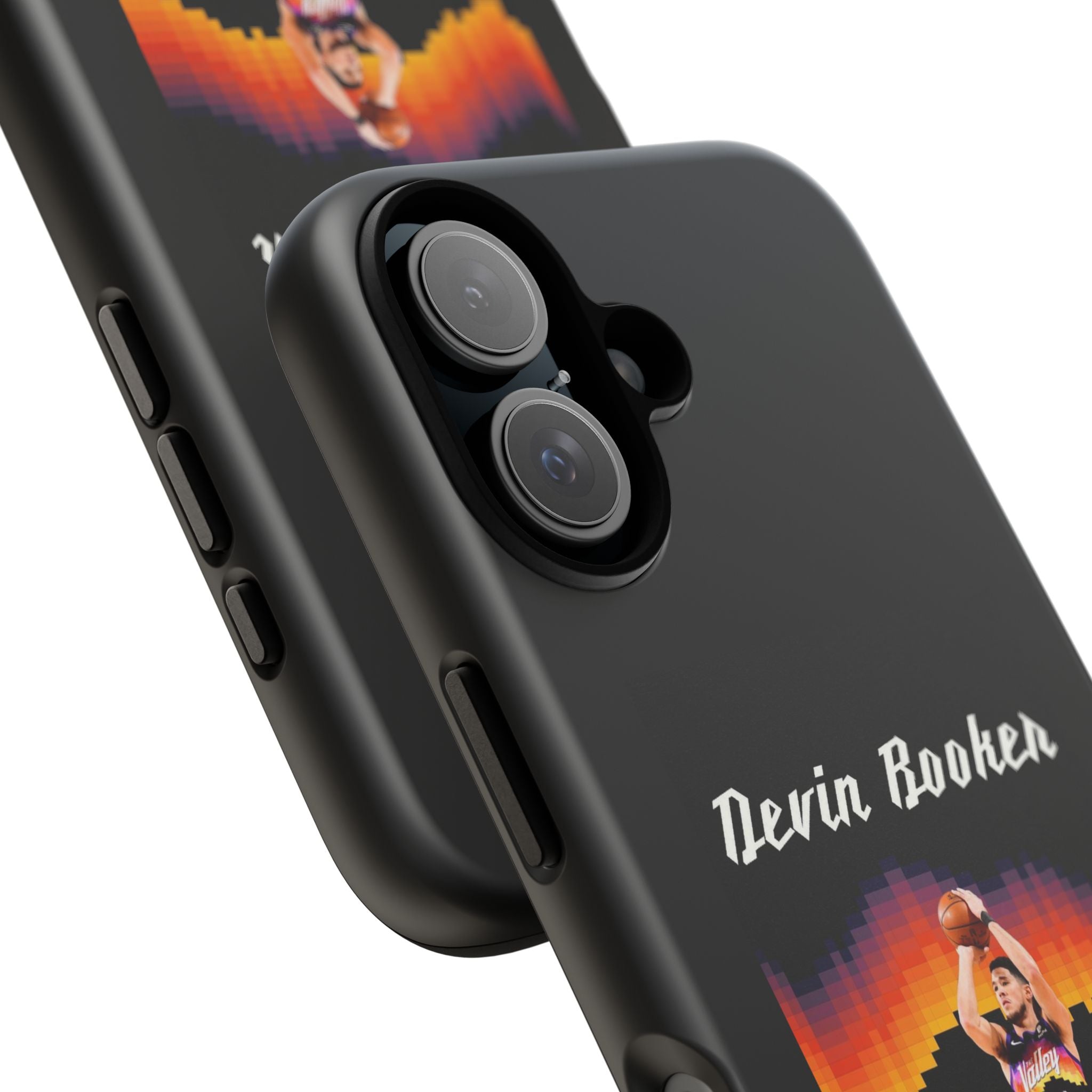 Devin Booker Precision Blaze Series – Dual-Layer ShockGuard Protection | Fits iPhone 8–16 Pro Max & Samsung Galaxy S10–S25 Ultra