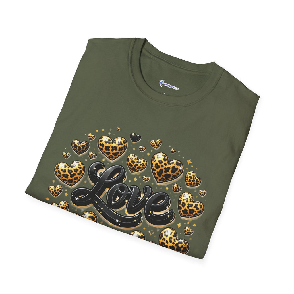 Love Surrounded by Gold Balloons T-Shirt