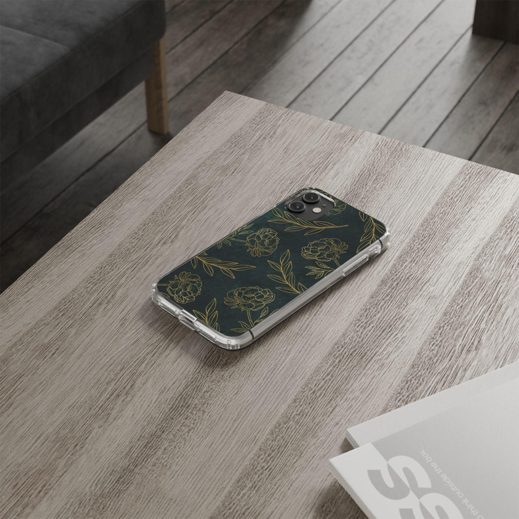 Floral Pattern Clear Cases