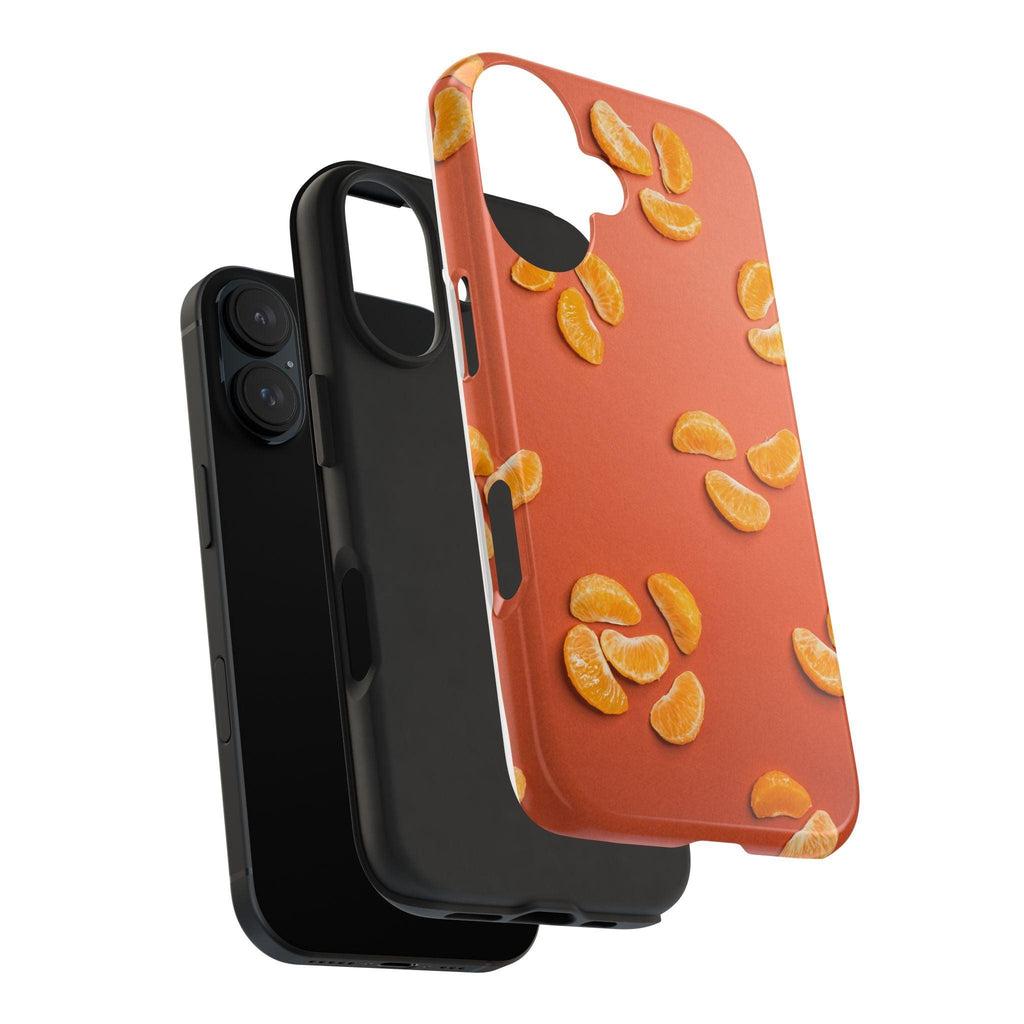Peal Oranges printed Tough Phone Cases