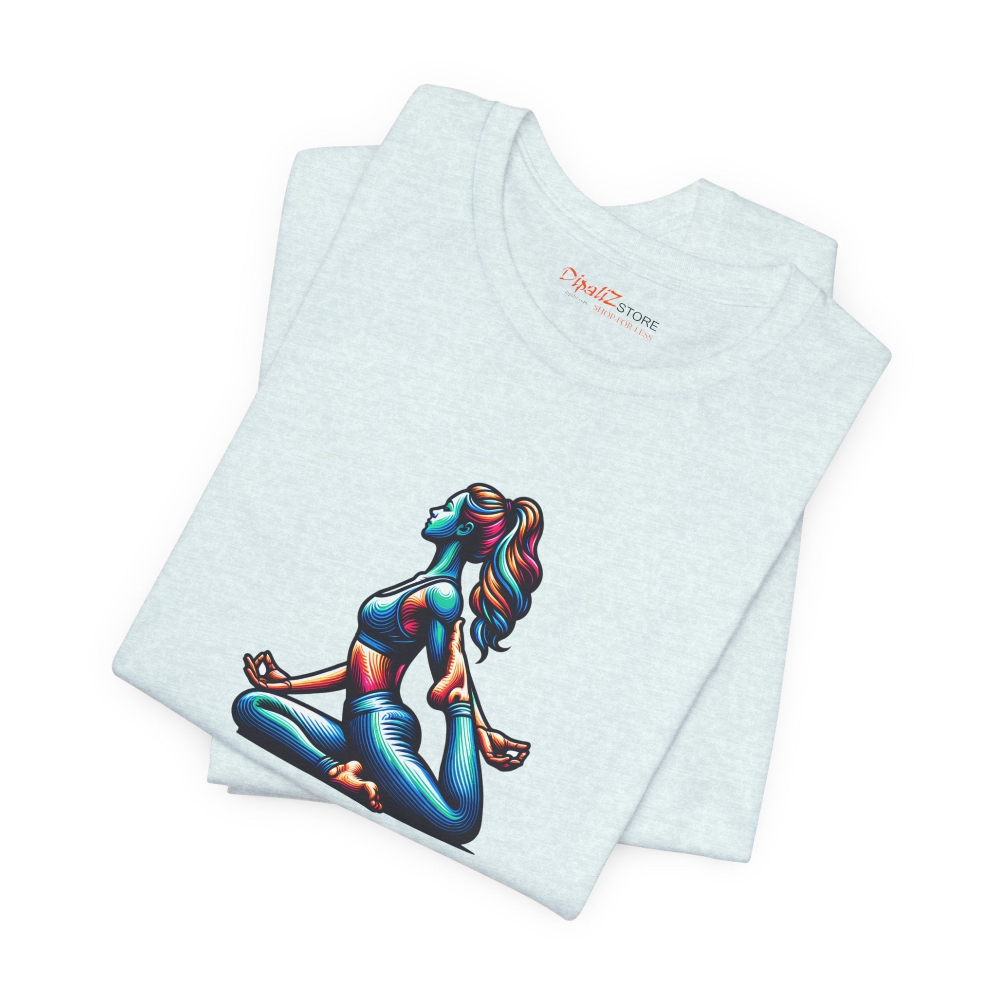 Yoga Unisex Jersey Short Sleeve Tee - Soft Cotton - DipaliZ