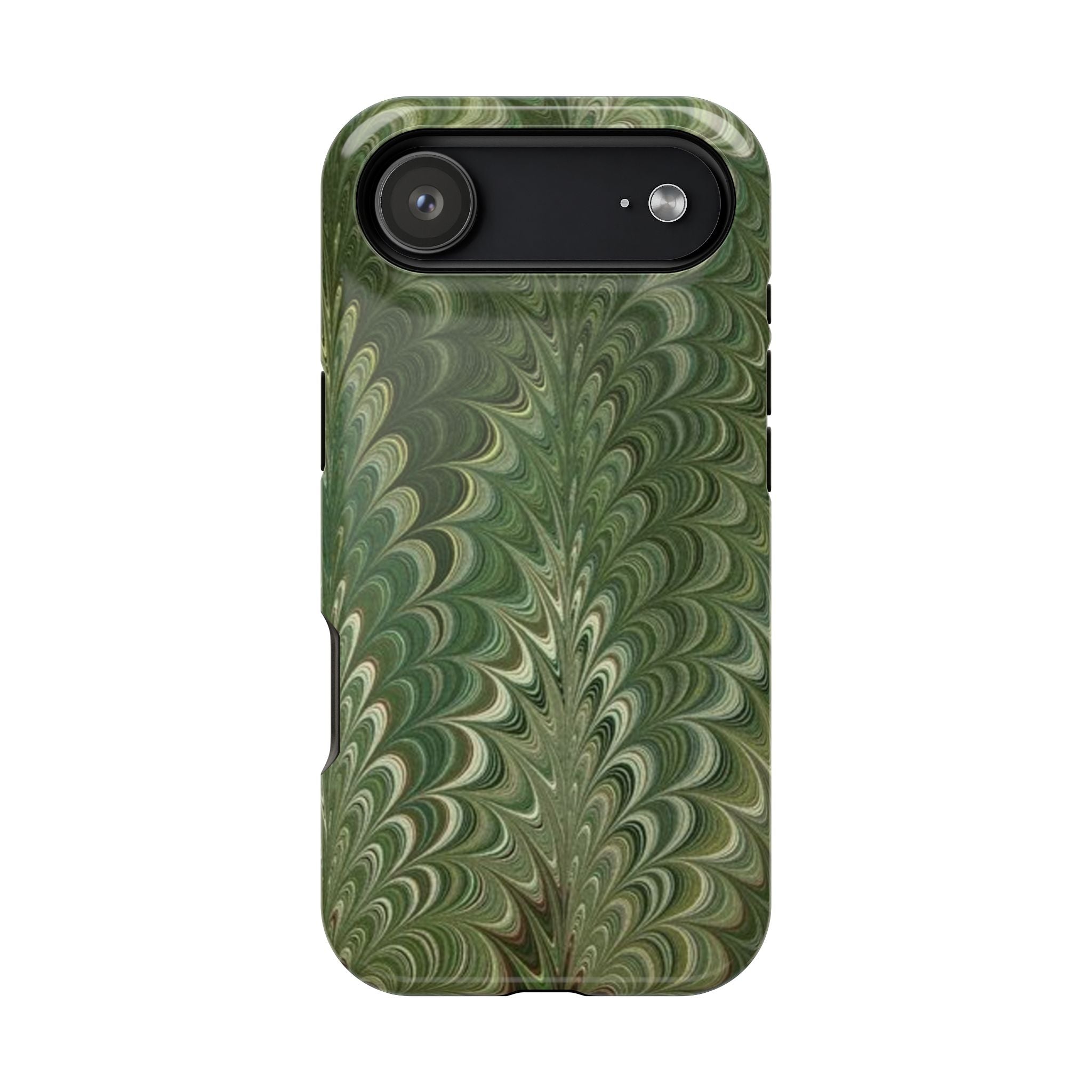 Deep Green, Dual Layer Impact-Resistant Phone Cases