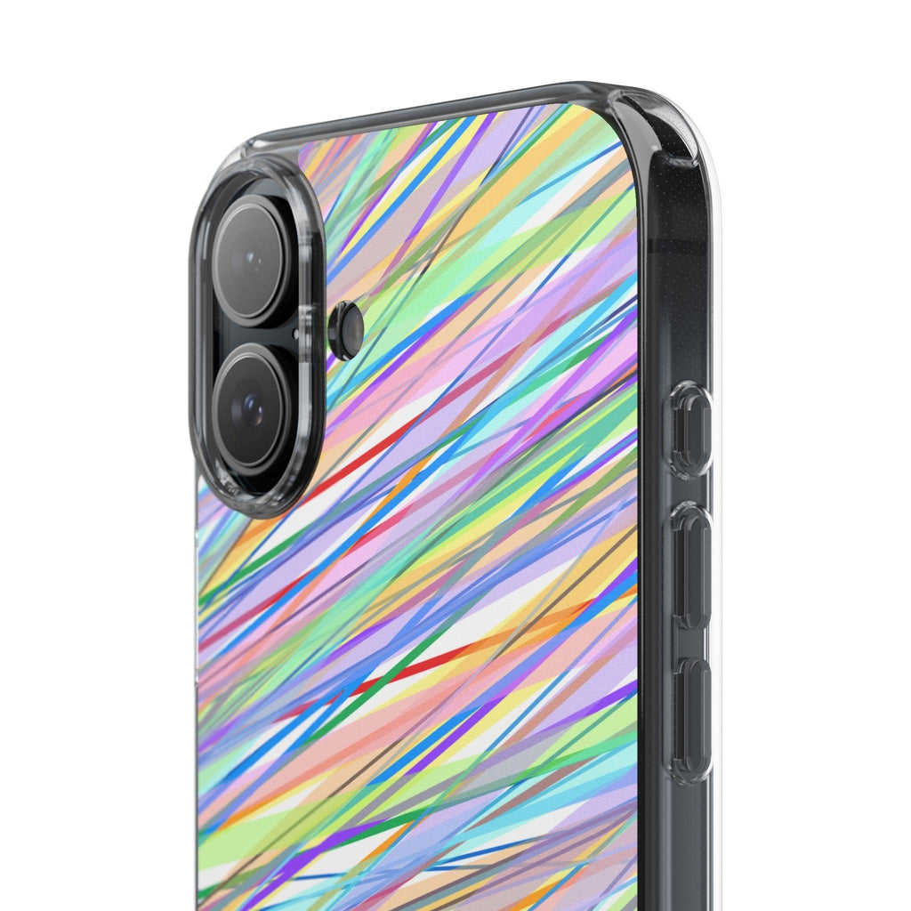 Threads Of Colors Clear Case