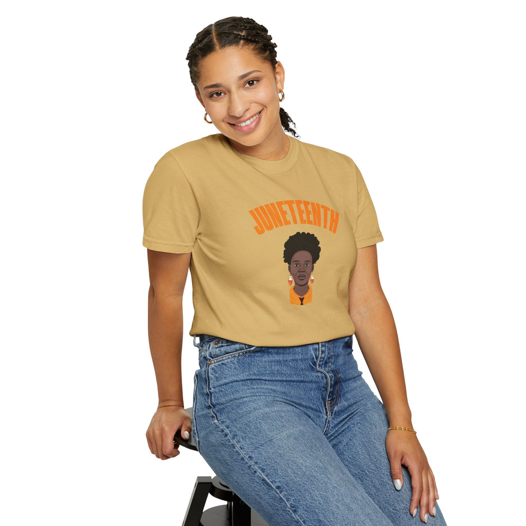 Juneteenth Black History Cotton Tee - Resilience Design - DipaliZ