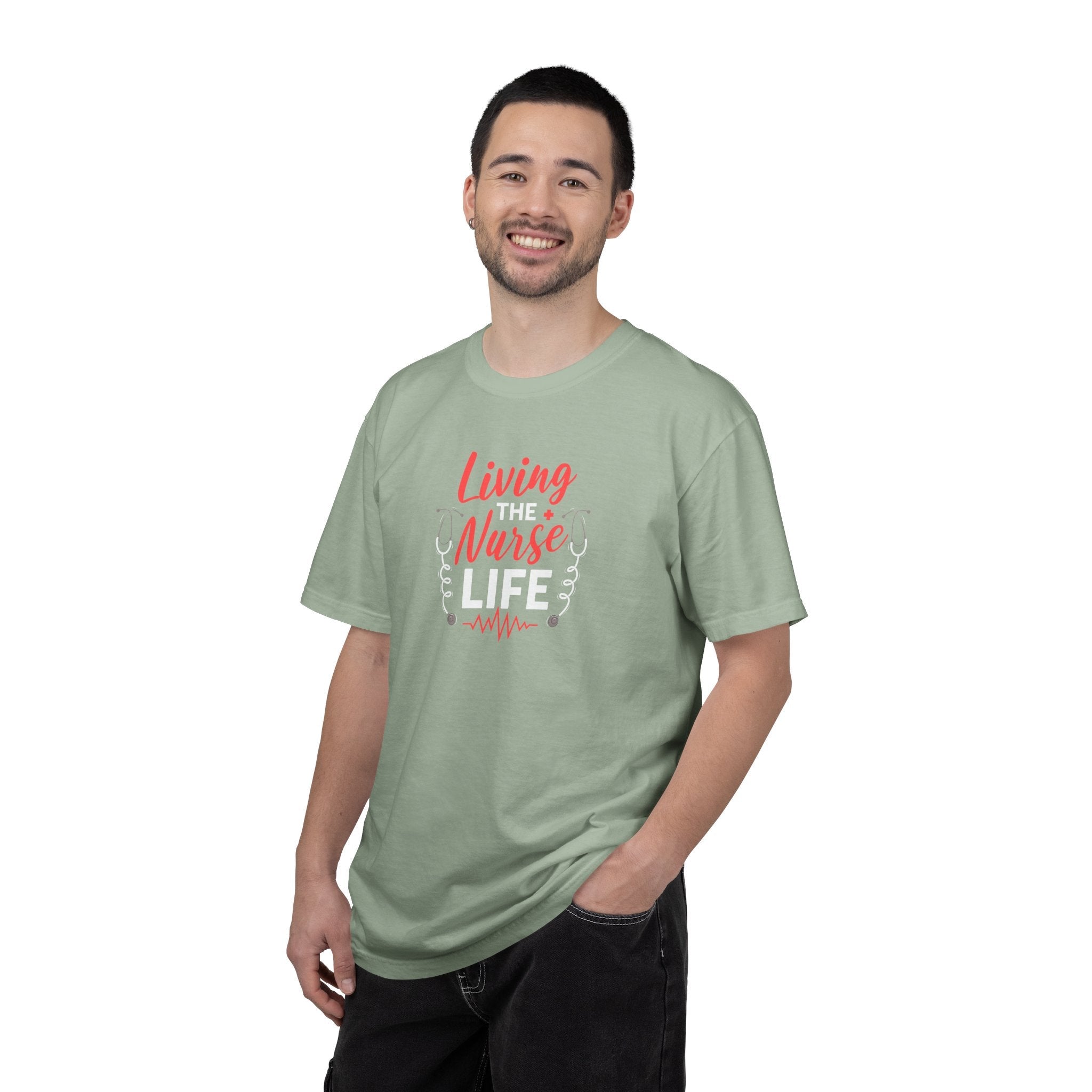 Nurse Life Garment Dyed Tee - Comfort Colors Cotton - DipaliZ