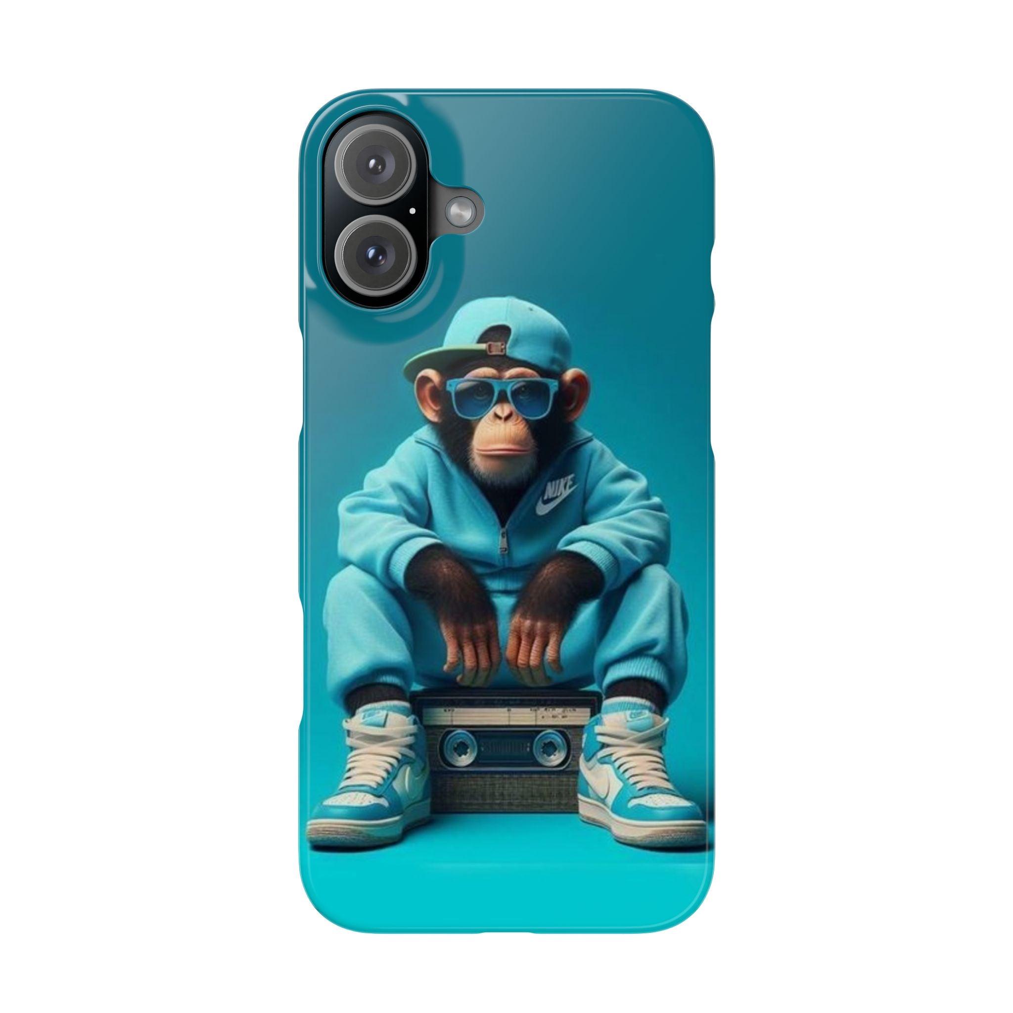 Monkey Madness Phone Case – Unleash the Fun with Cartoon Style!