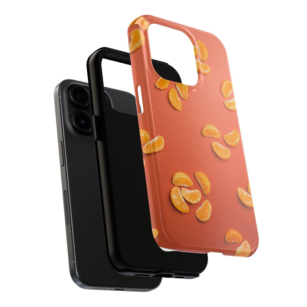 Peal Oranges printed Tough Phone Cases