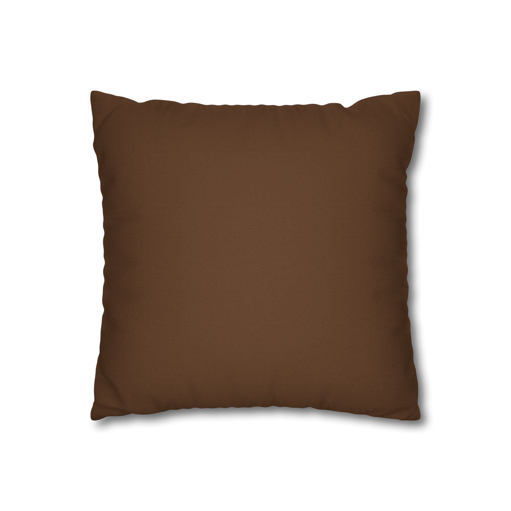 Mountain Sunrise Scenic Throw Pillow — Nature Landscape Pillowcase