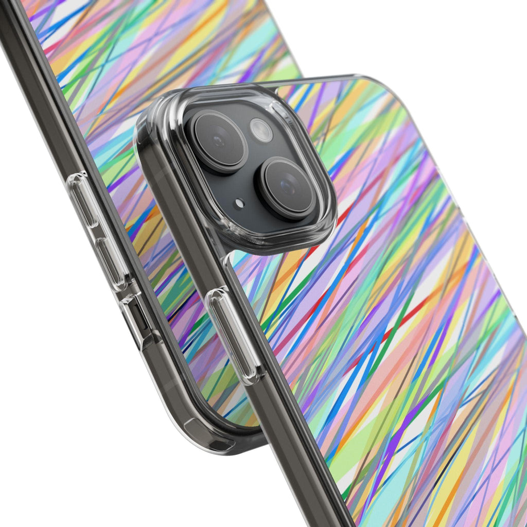 Threads Of Colors Clear Case