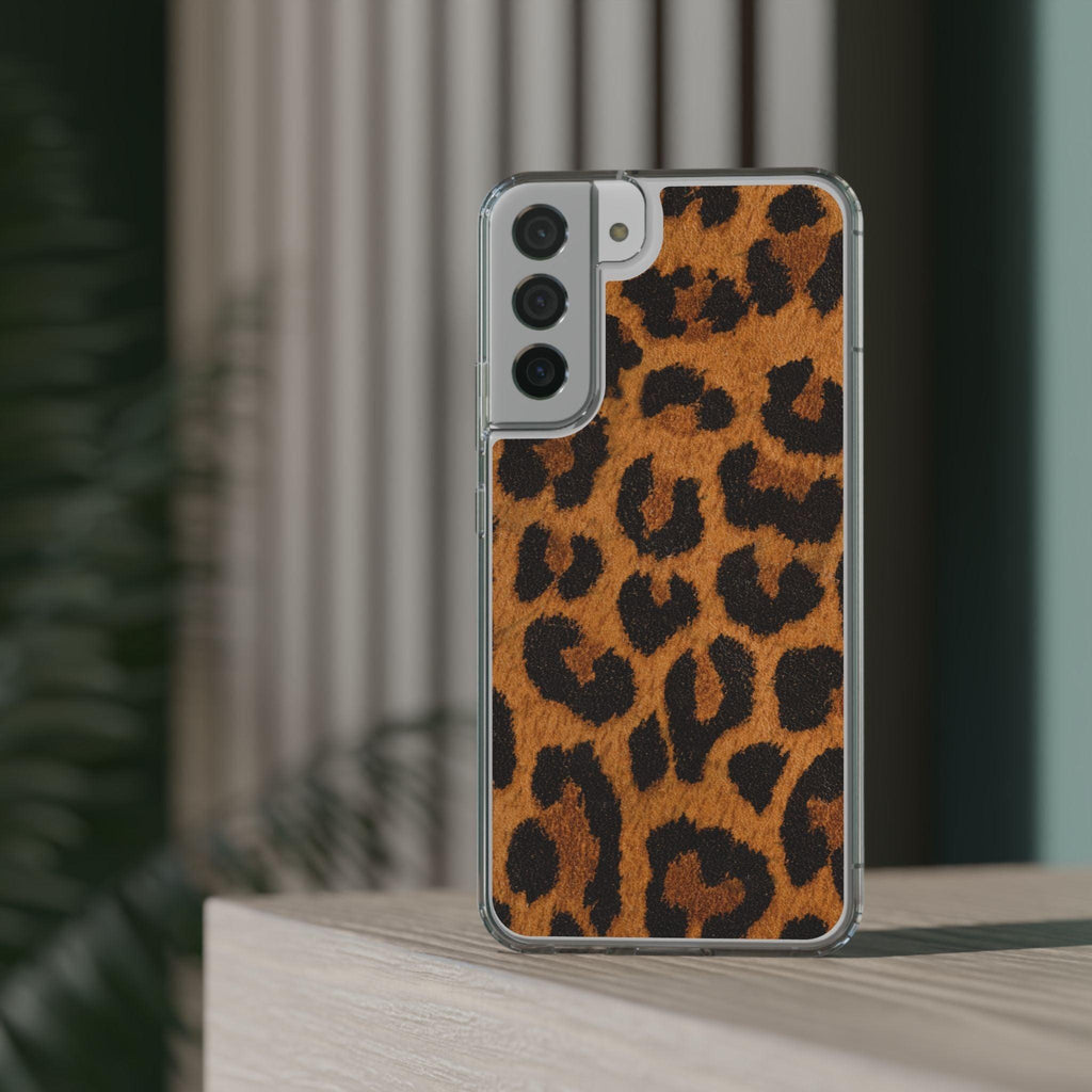 Clear Cases Cheeta Print