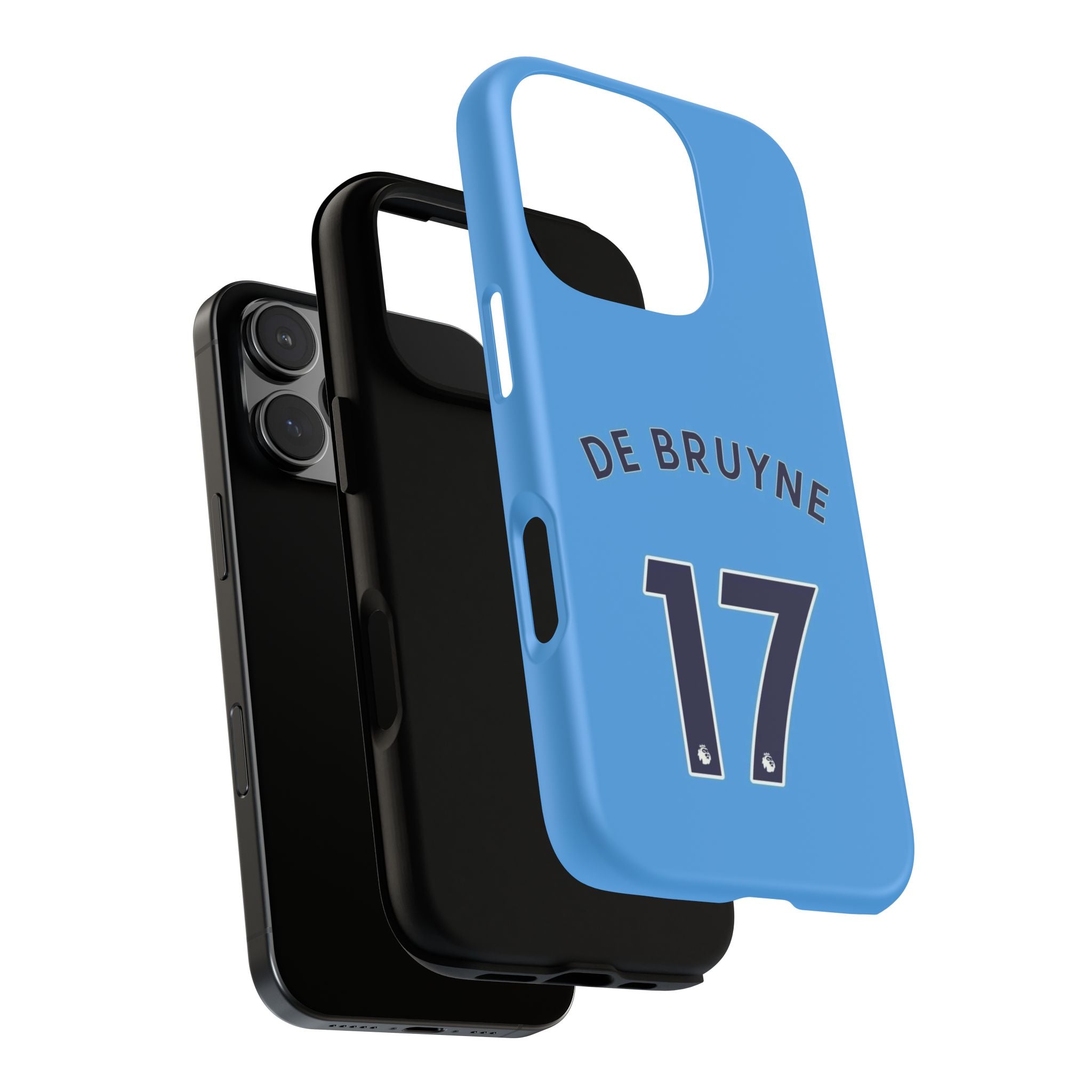 Kevin De Bruyne VisionGuard – Enhanced Protection & Sleek Design | Fits iPhone 8–16 Pro Max & Galaxy S10–S25 Ultra