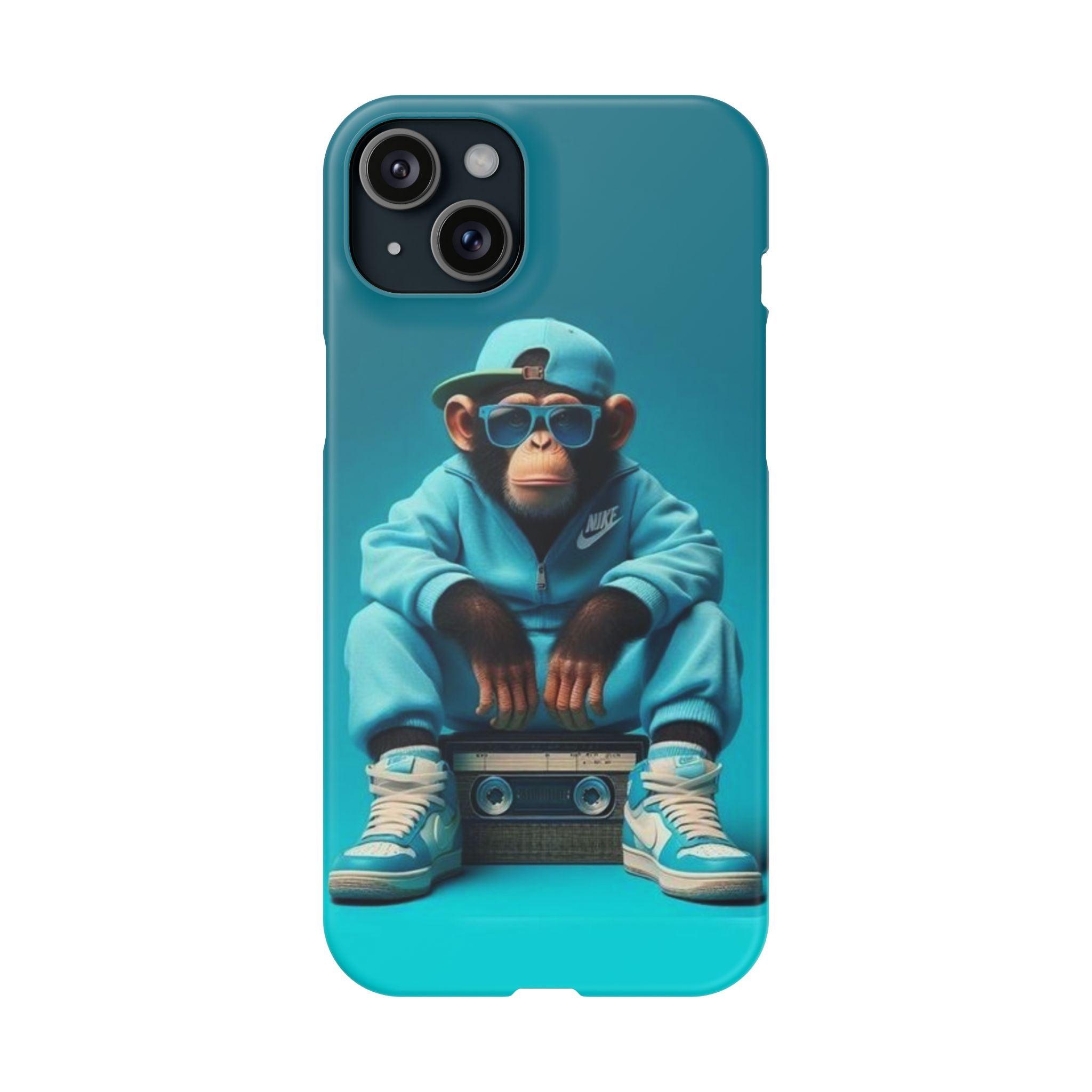 Monkey Madness Phone Case – Unleash the Fun with Cartoon Style!