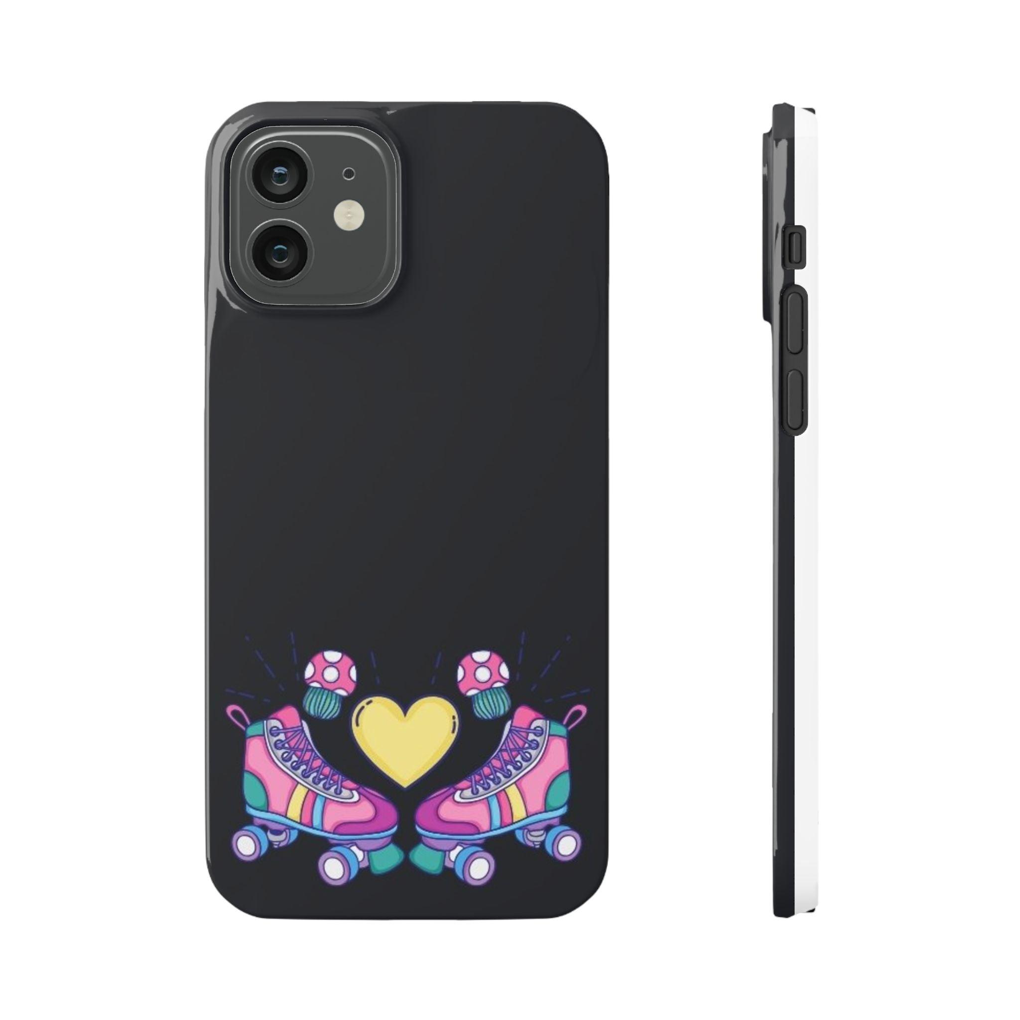 Skater's Heart Phone Case – Glide with Love Everywhere