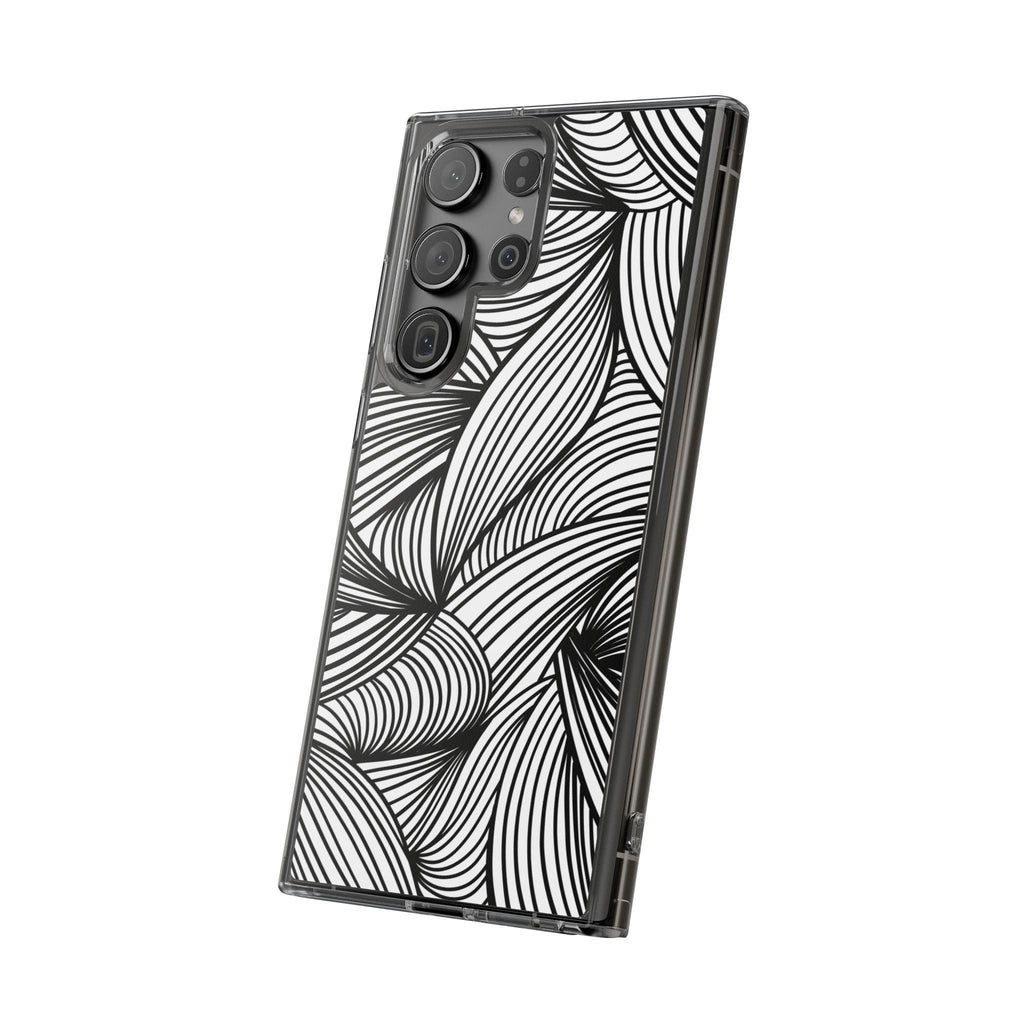Black and White Illusion Clear Cases