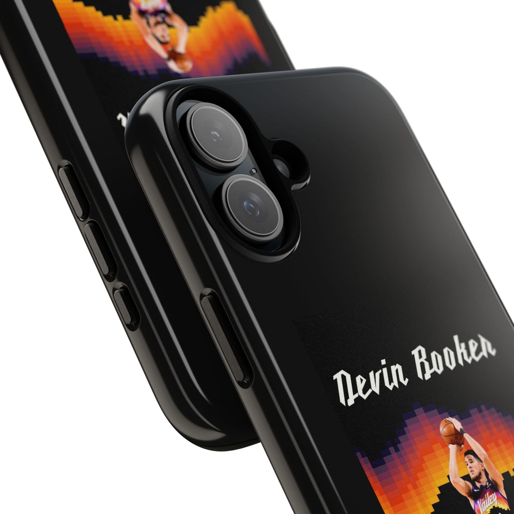Devin Booker Precision Blaze Series – Dual-Layer ShockGuard Protection | Fits iPhone 8–16 Pro Max & Samsung Galaxy S10–S25 Ultra