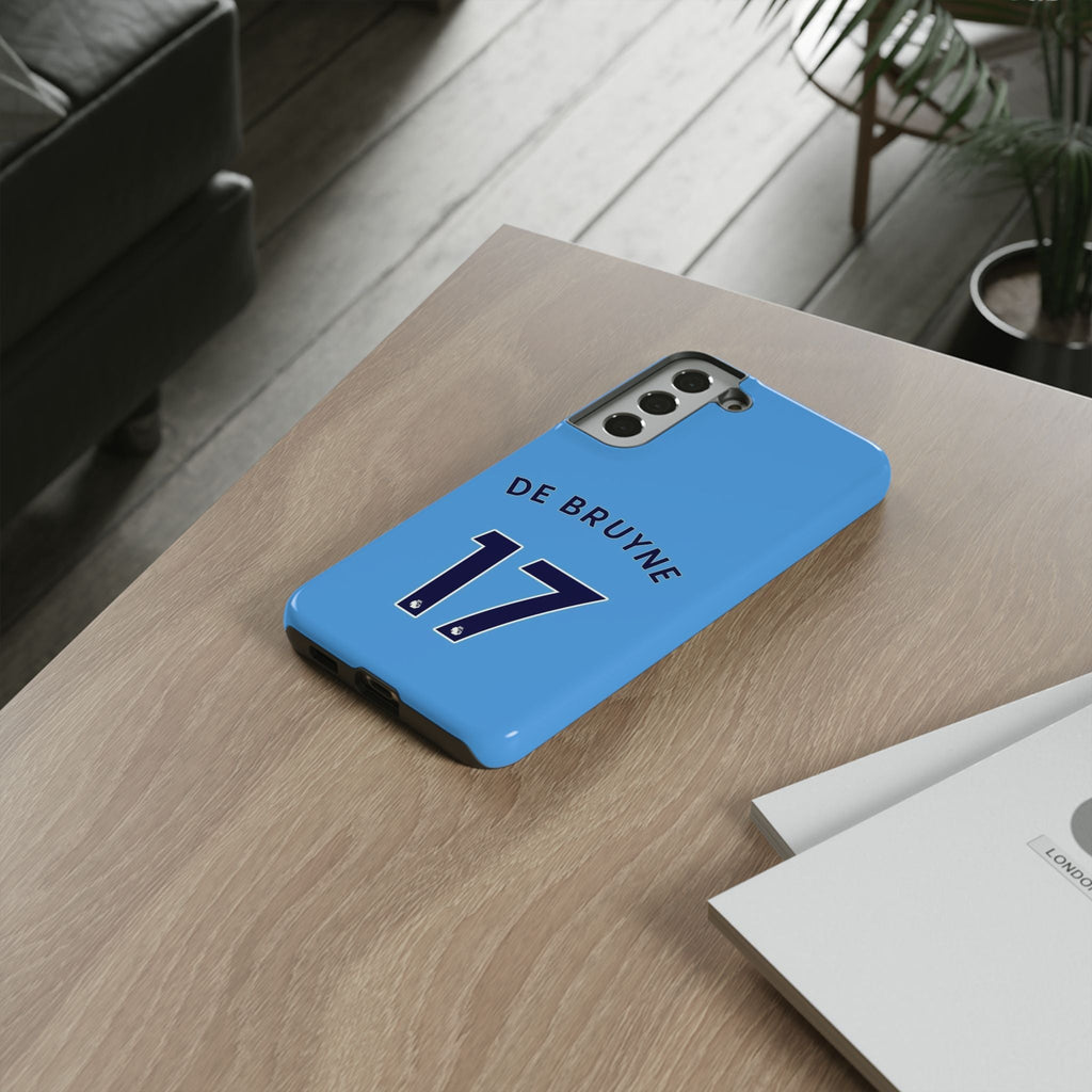 Kevin De Bruyne VisionGuard – Enhanced Protection & Sleek Design | Fits iPhone 8–16 Pro Max & Galaxy S10–S25 Ultra