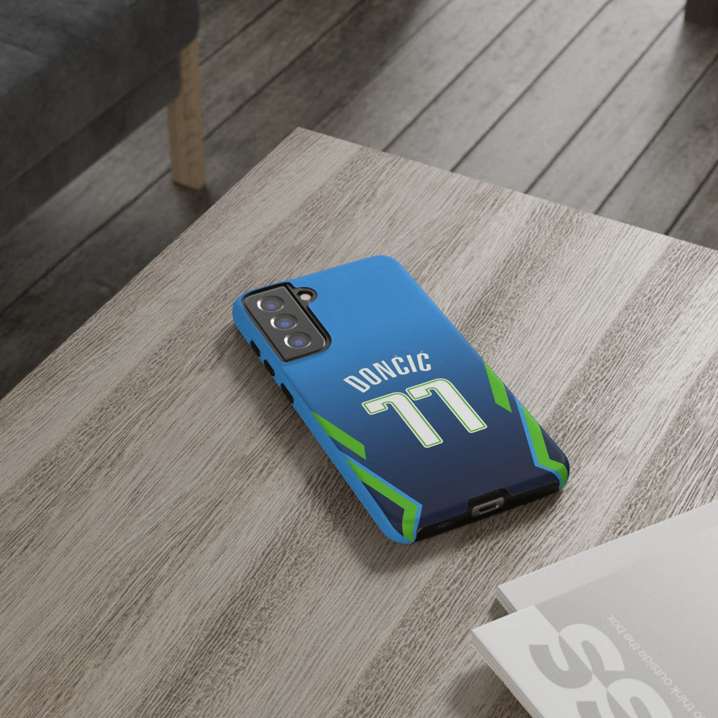 Luka Dončić Ice Vision Edition – Rugged Dual-Layer Build, Slim Fit | Compatible with iPhone 8–16 Pro Max & Samsung Galaxy S10–S25 Ultra
