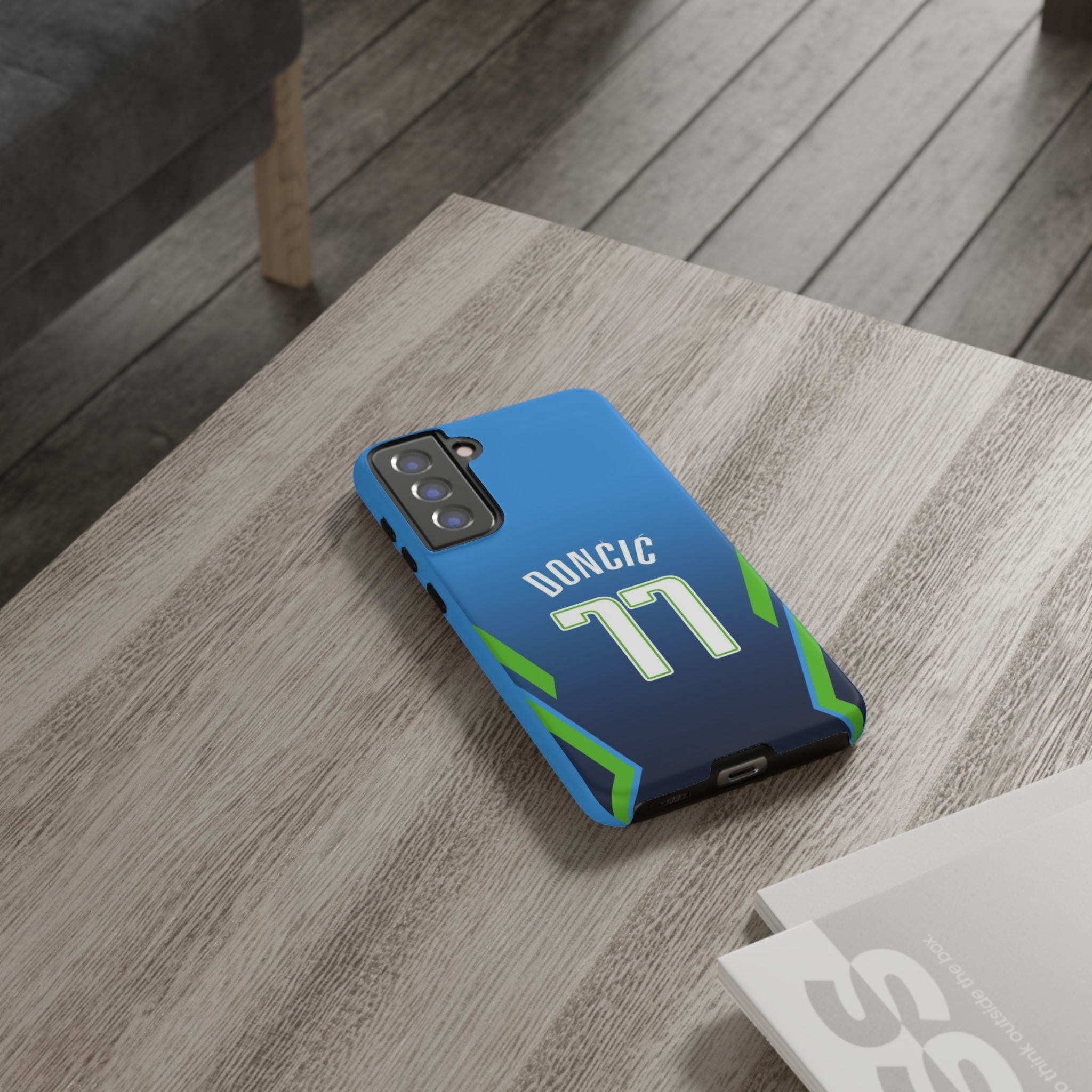 Luka Dončić Ice Vision Edition – Rugged Dual-Layer Build, Slim Fit | Compatible with iPhone 8–16 Pro Max & Samsung Galaxy S10–S25 Ultra