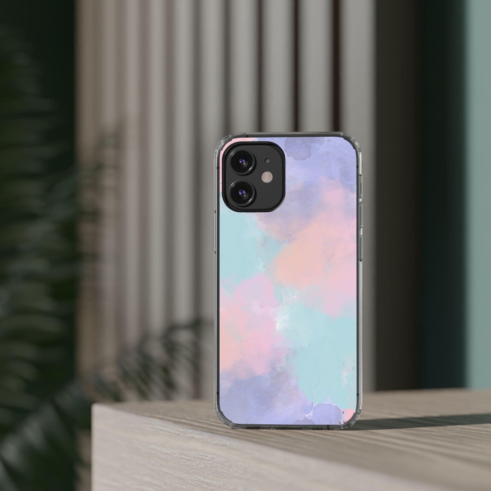 Shades of Pastel Clear Cases
