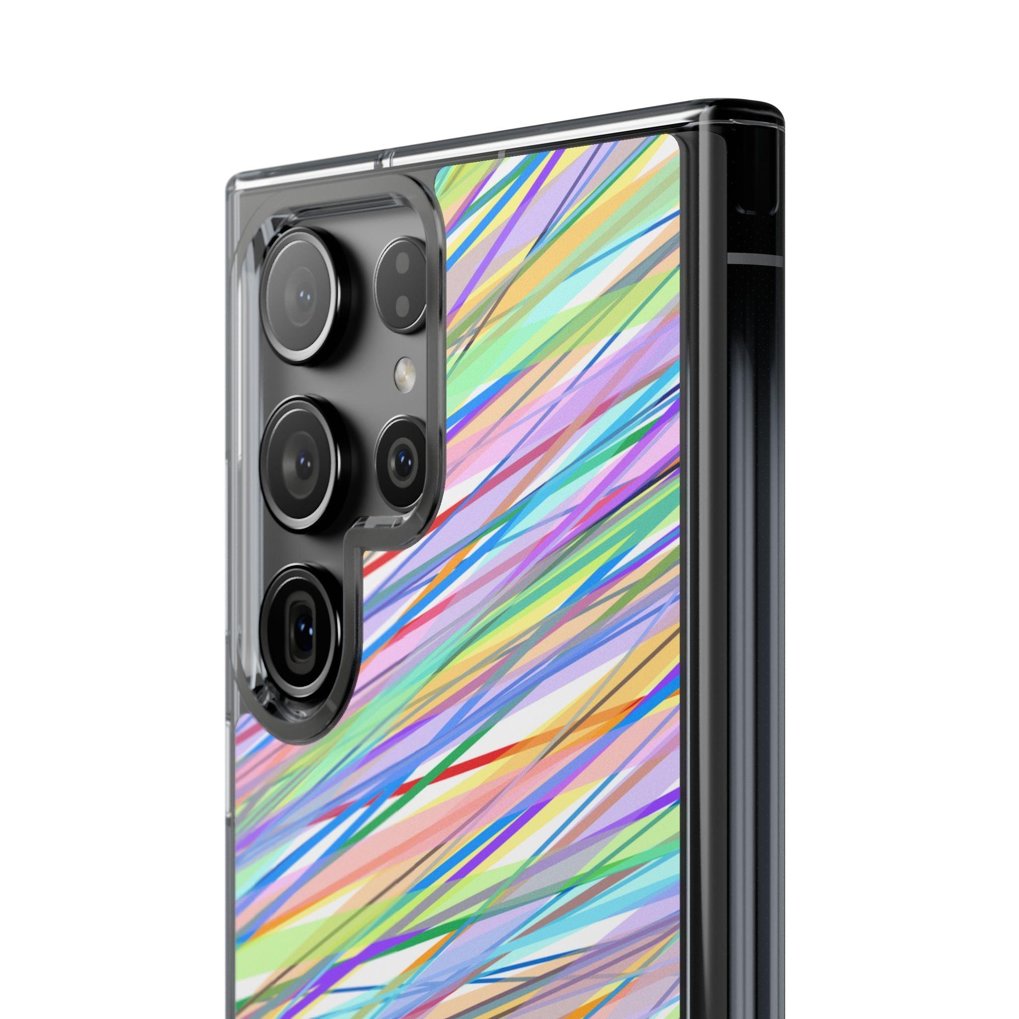 Threads Of Colors Clear Case