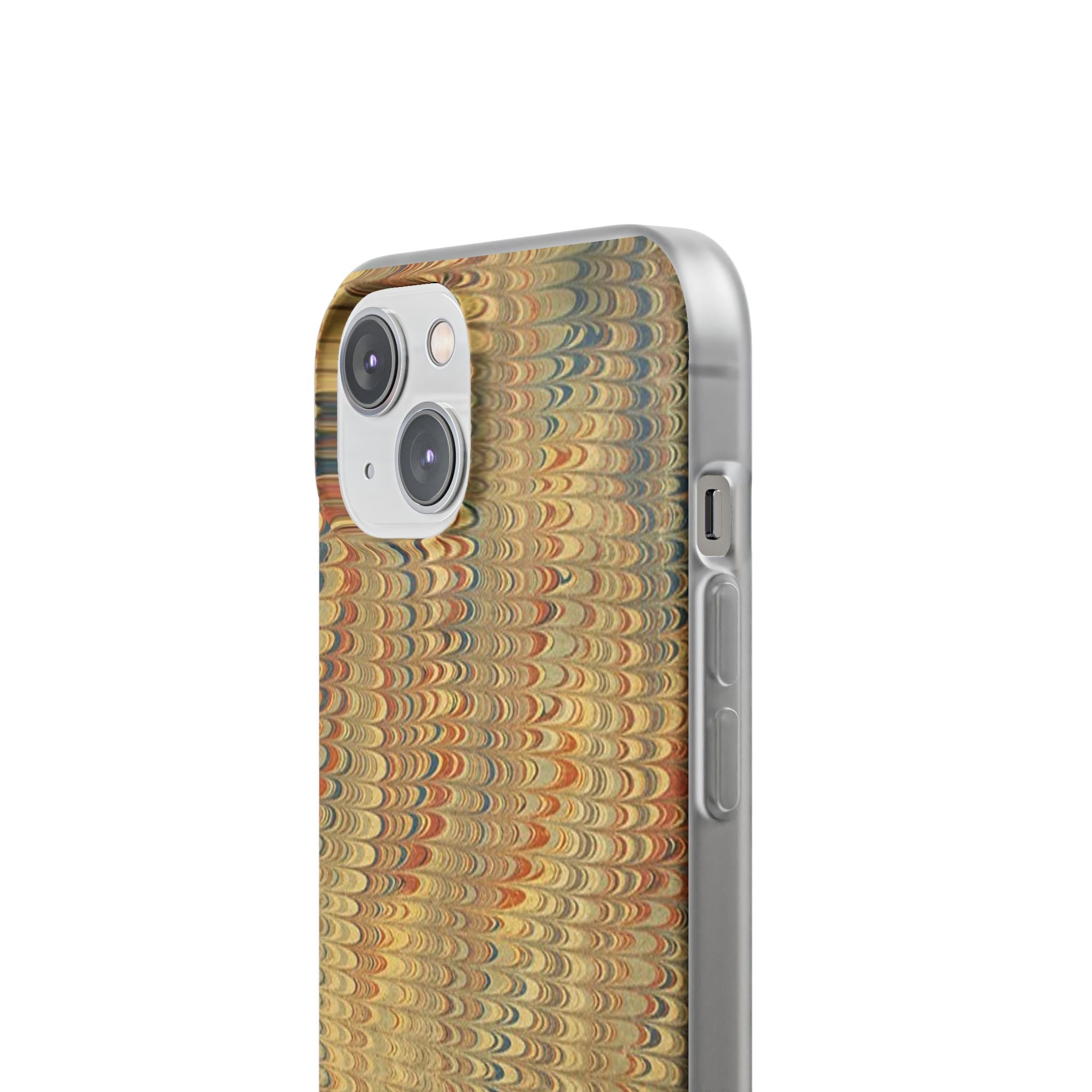 Golden Fall Neutrals Italian Marbled Design Stylish Phone Cases
