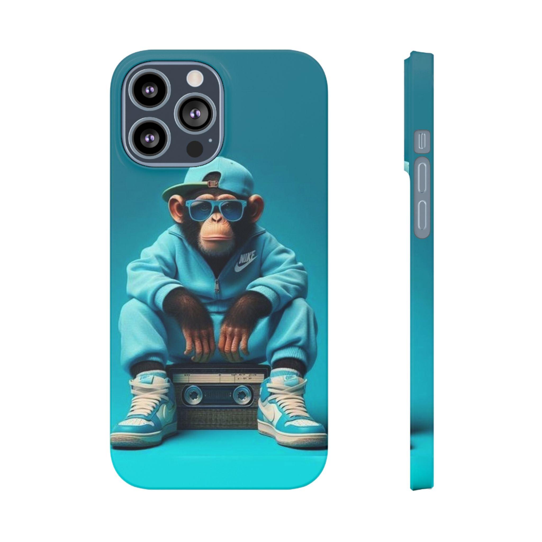 Monkey Madness Phone Case – Unleash the Fun with Cartoon Style!