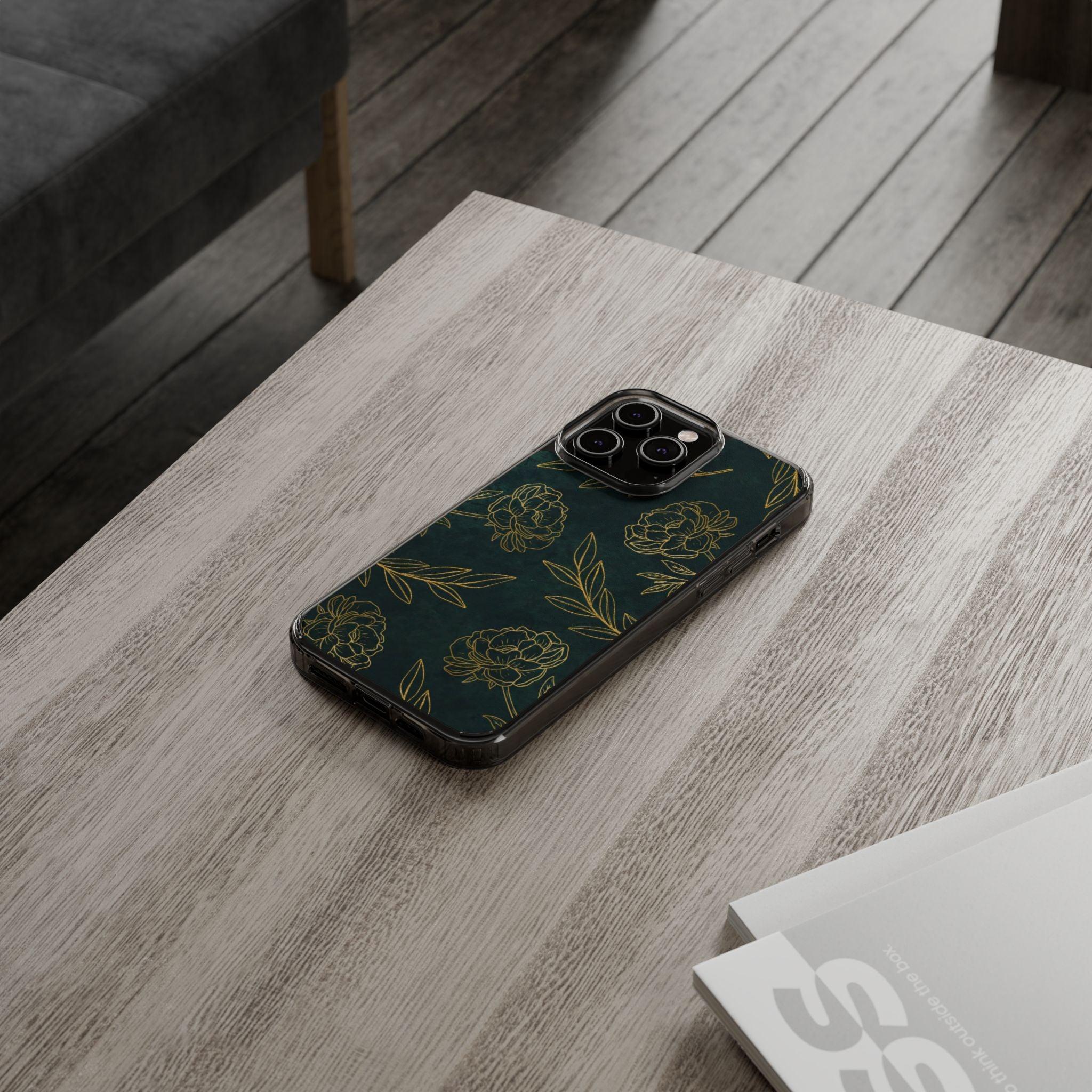 Floral Pattern Clear Cases