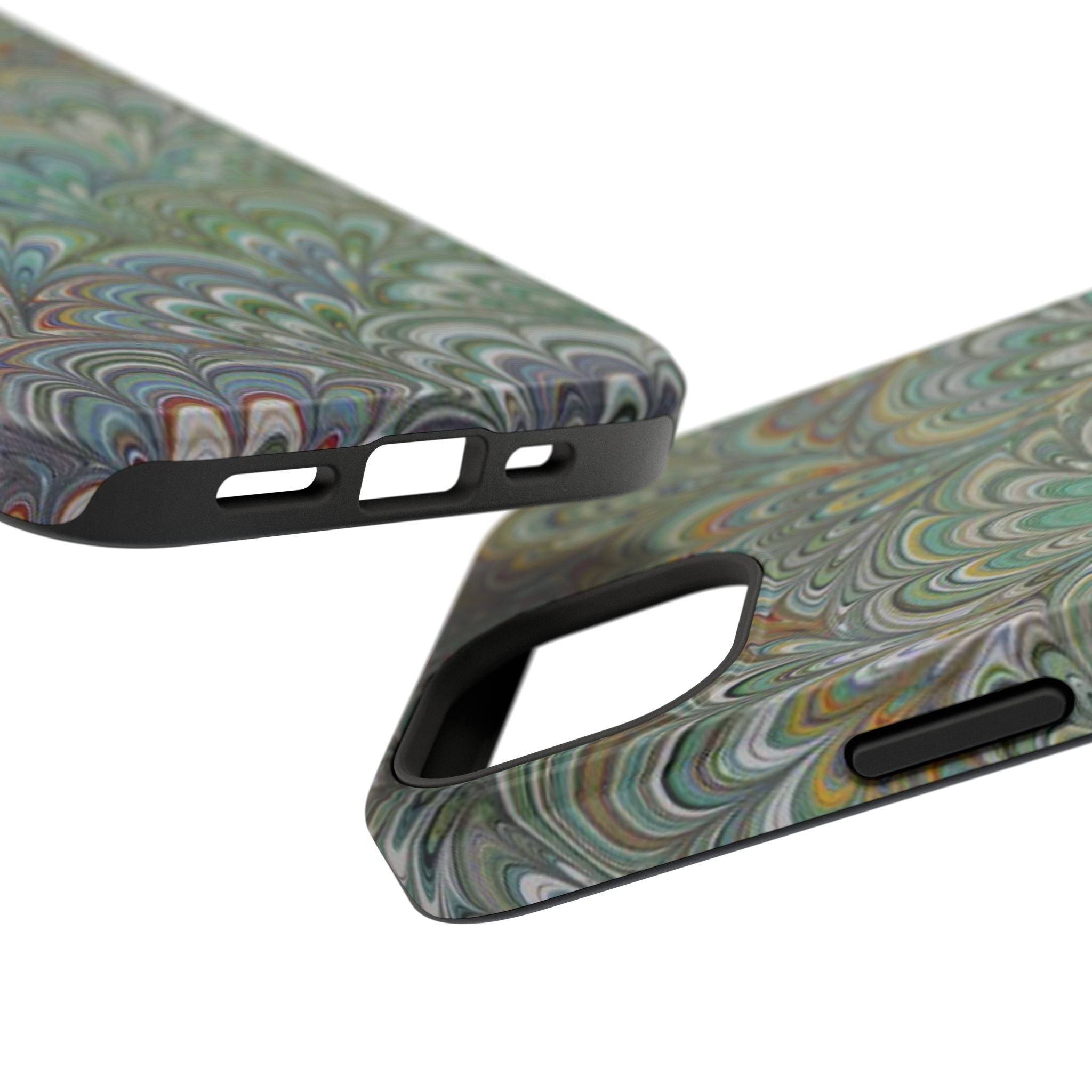 Italian Peacock Green Highly Durable Phone Case for Apple + Samsung
